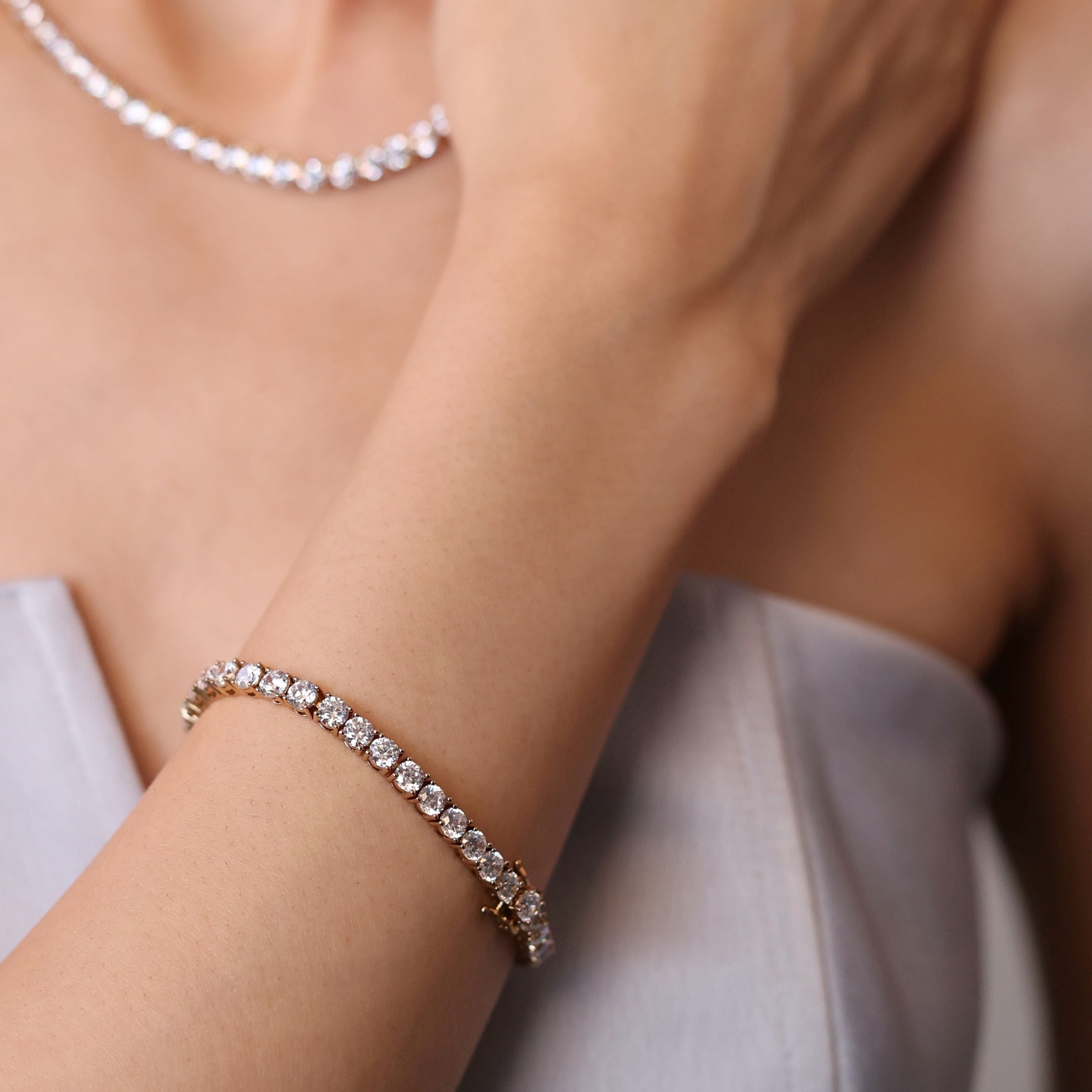 Roman Dusk Tennis Bracelet