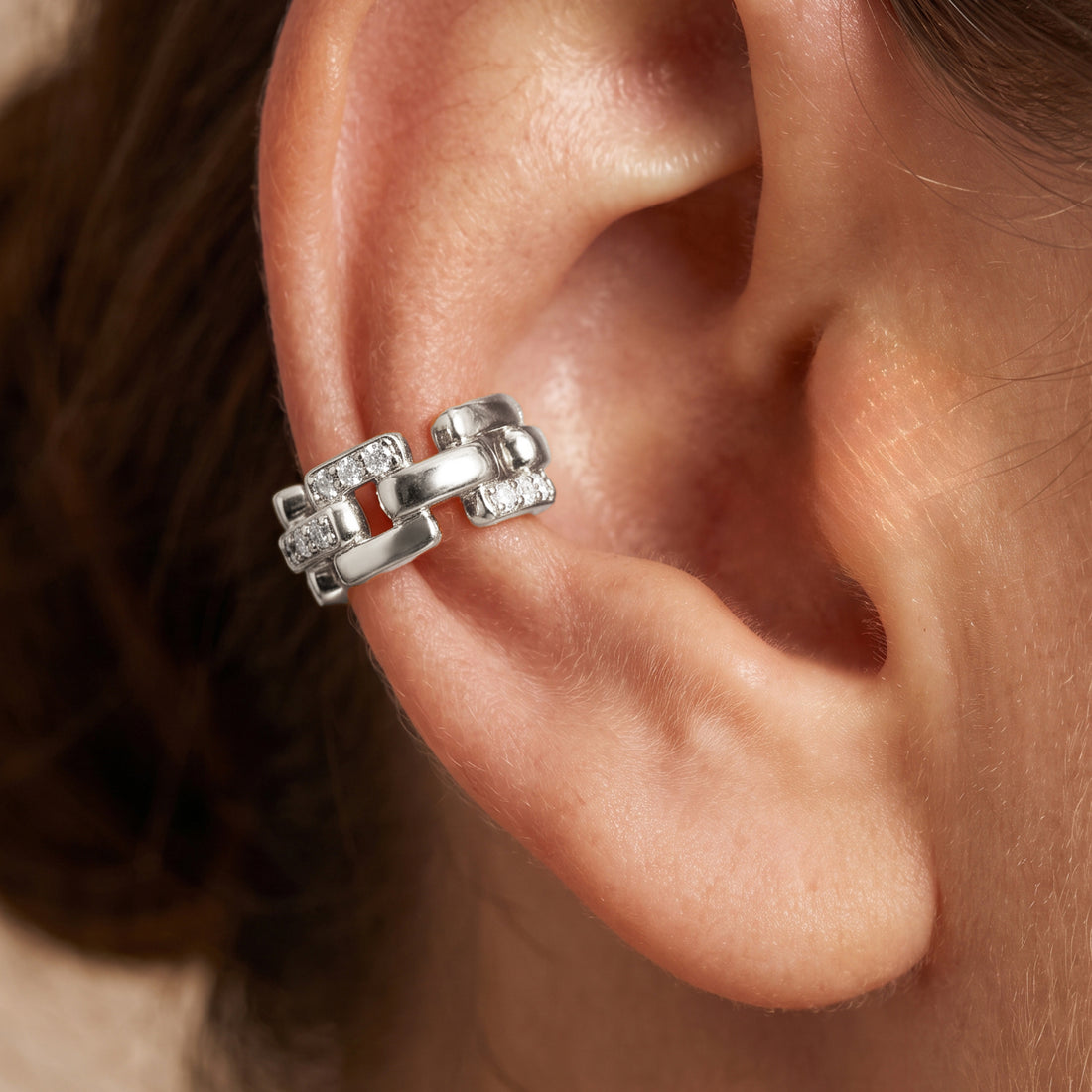 Rome Starlight Chain Ear Cuff