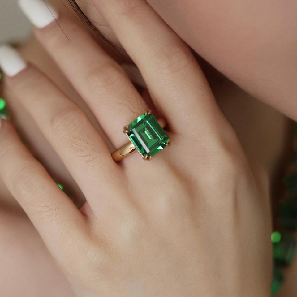 Lime Glow Ring
