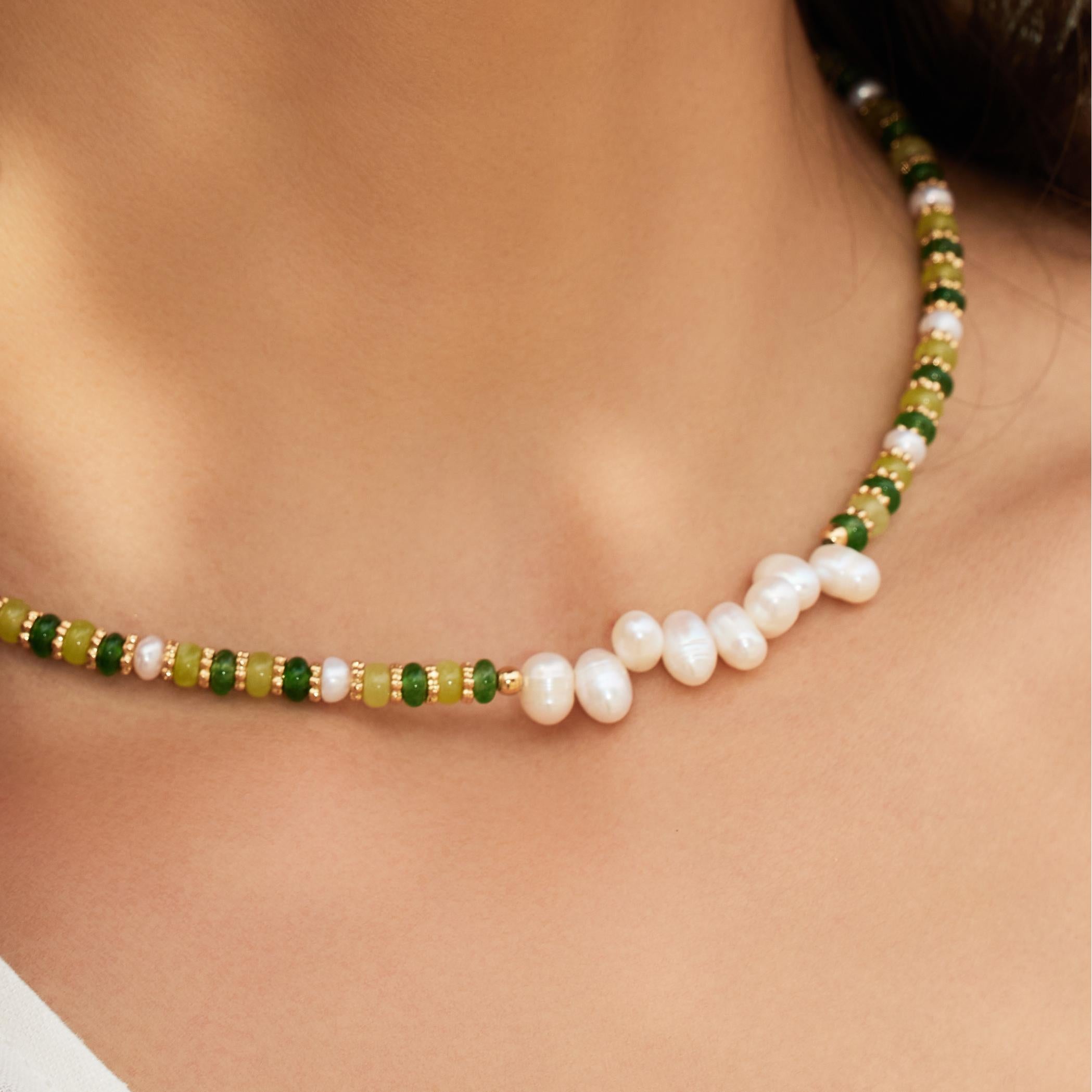 Thetis Green Necklace