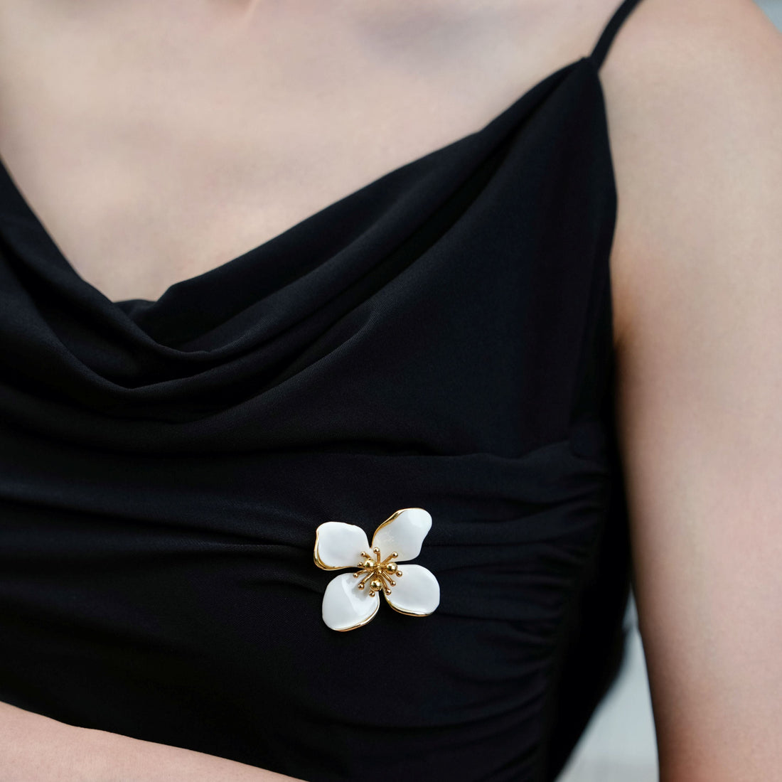 Iris Blossom Brooch