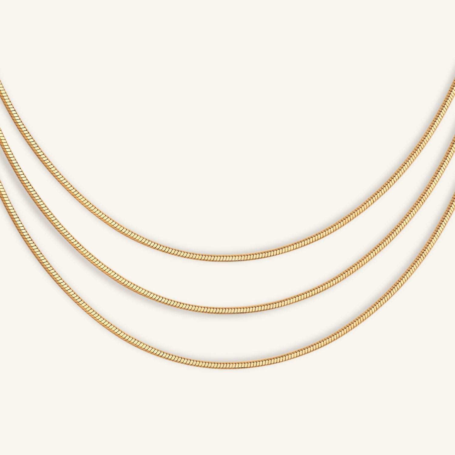 Whispers Chain Golden Necklace