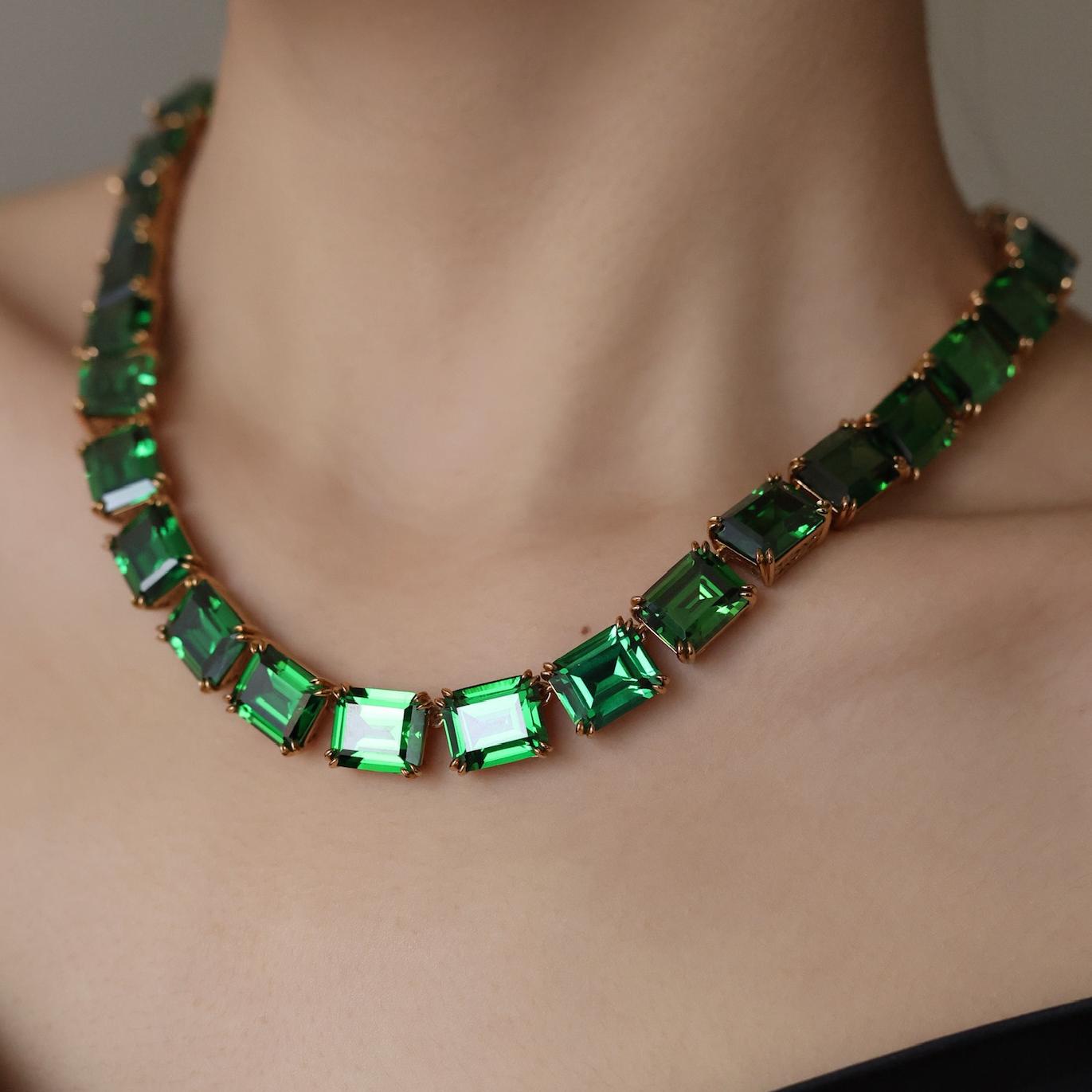 Lime Glow Necklace