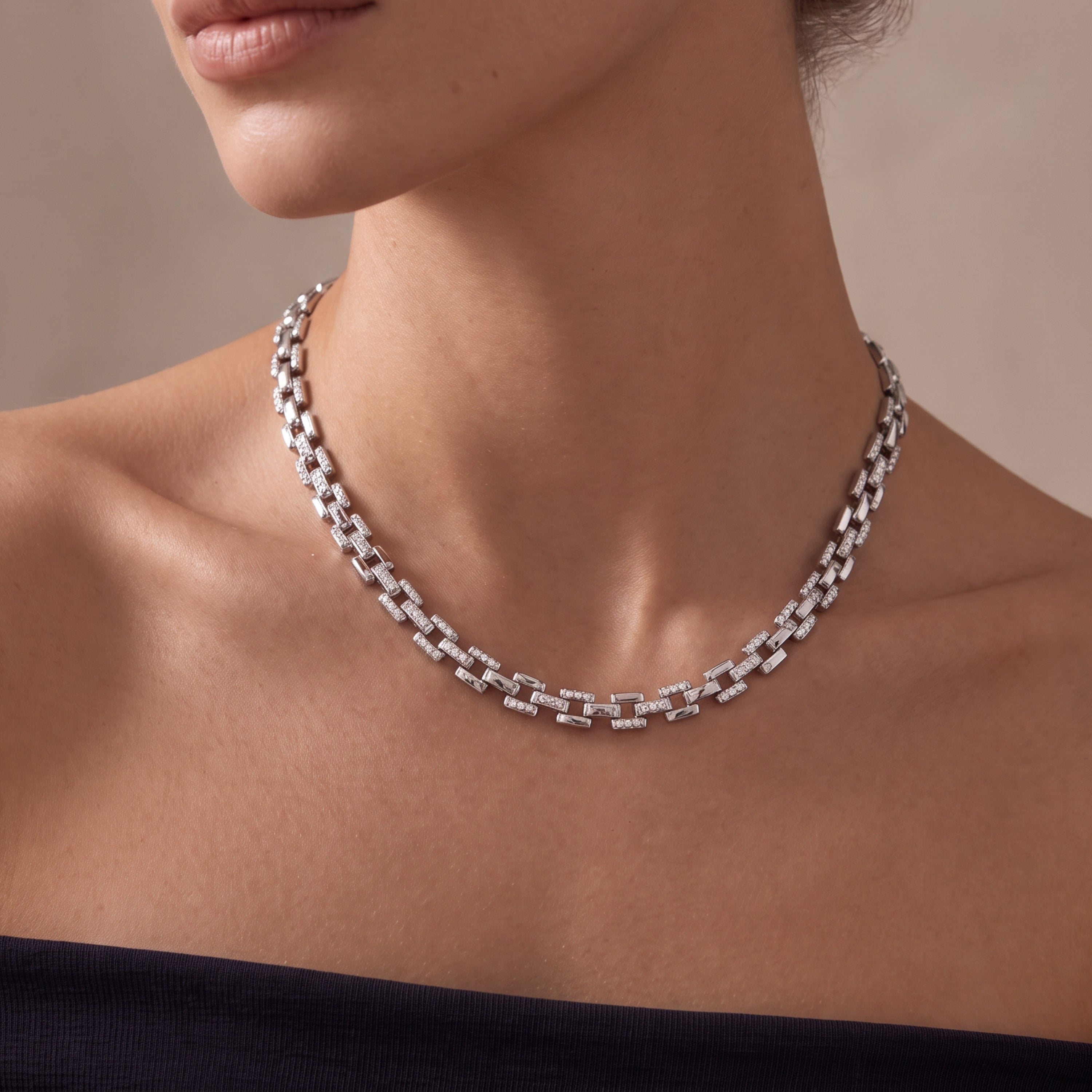 Rome Starlight Chain Necklace