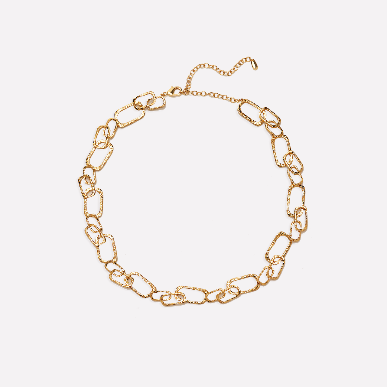 Roman Arc Golden Necklace