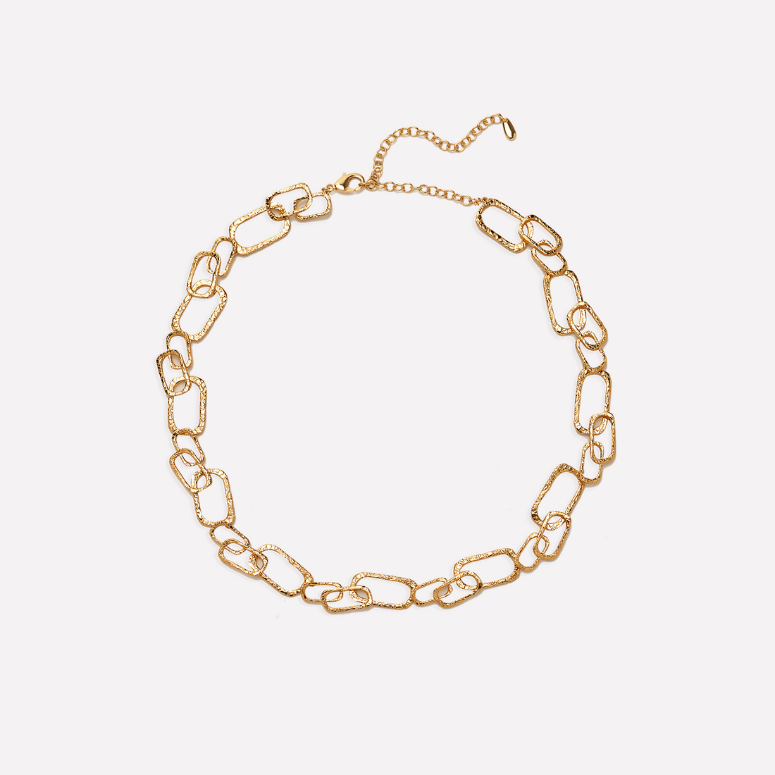 Roman Arc Golden Necklace