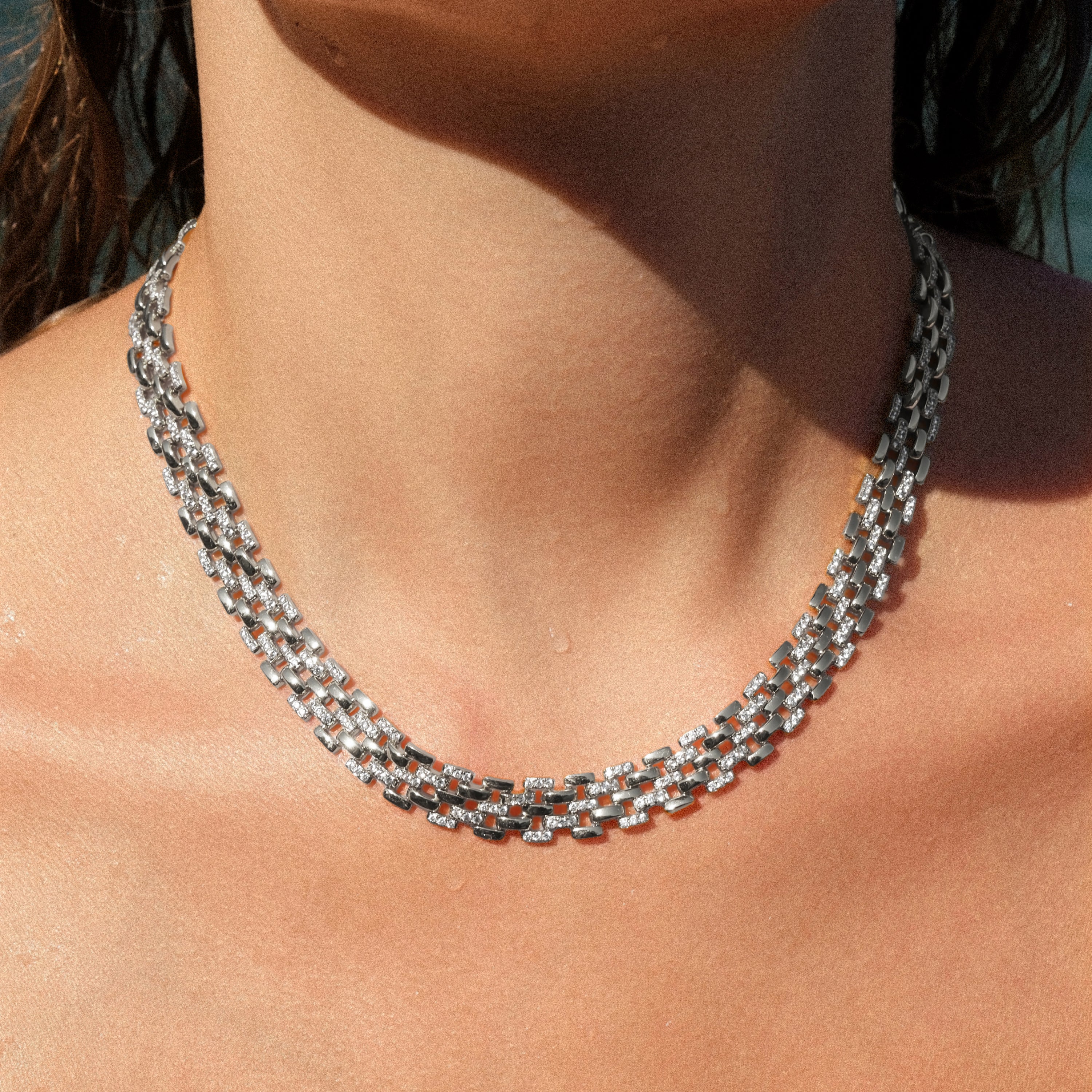 Rome Starlight Chain Necklace Large