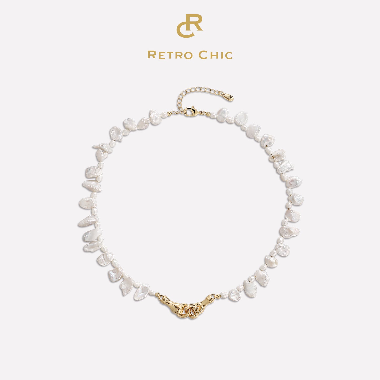 Wave Kisses Pearl Necklace