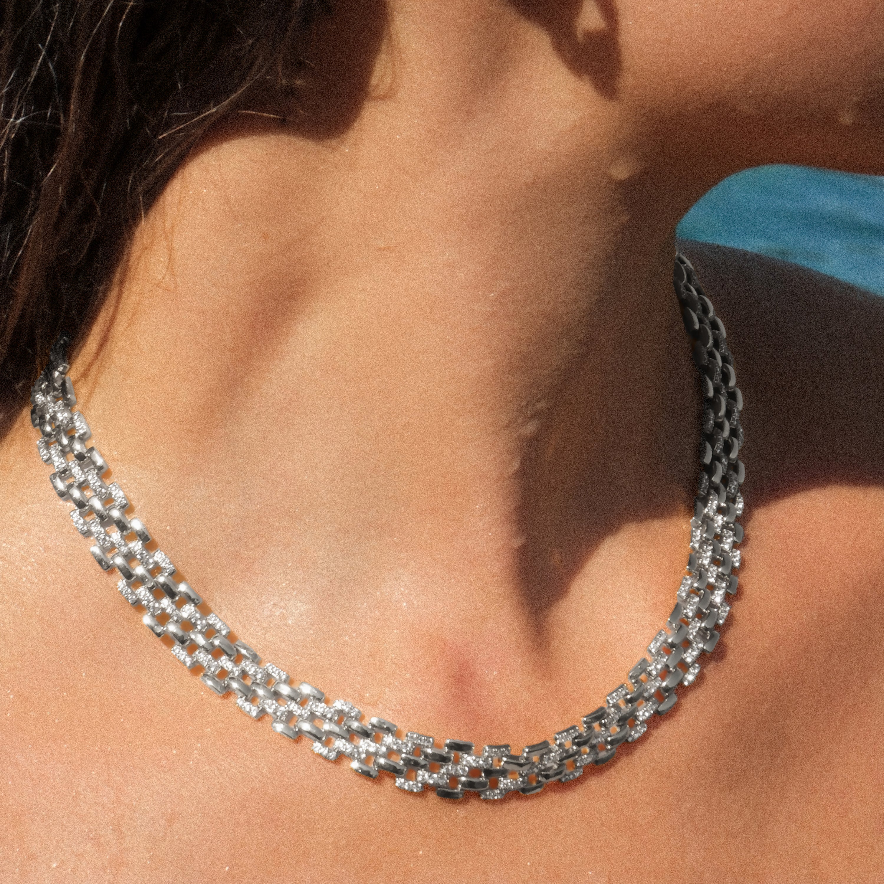 Rome Starlight Chain Necklace Large