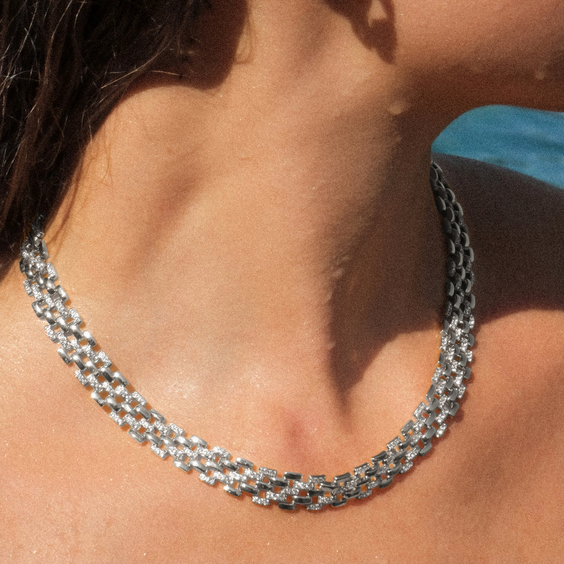 Rome Starlight Chain Necklace Large