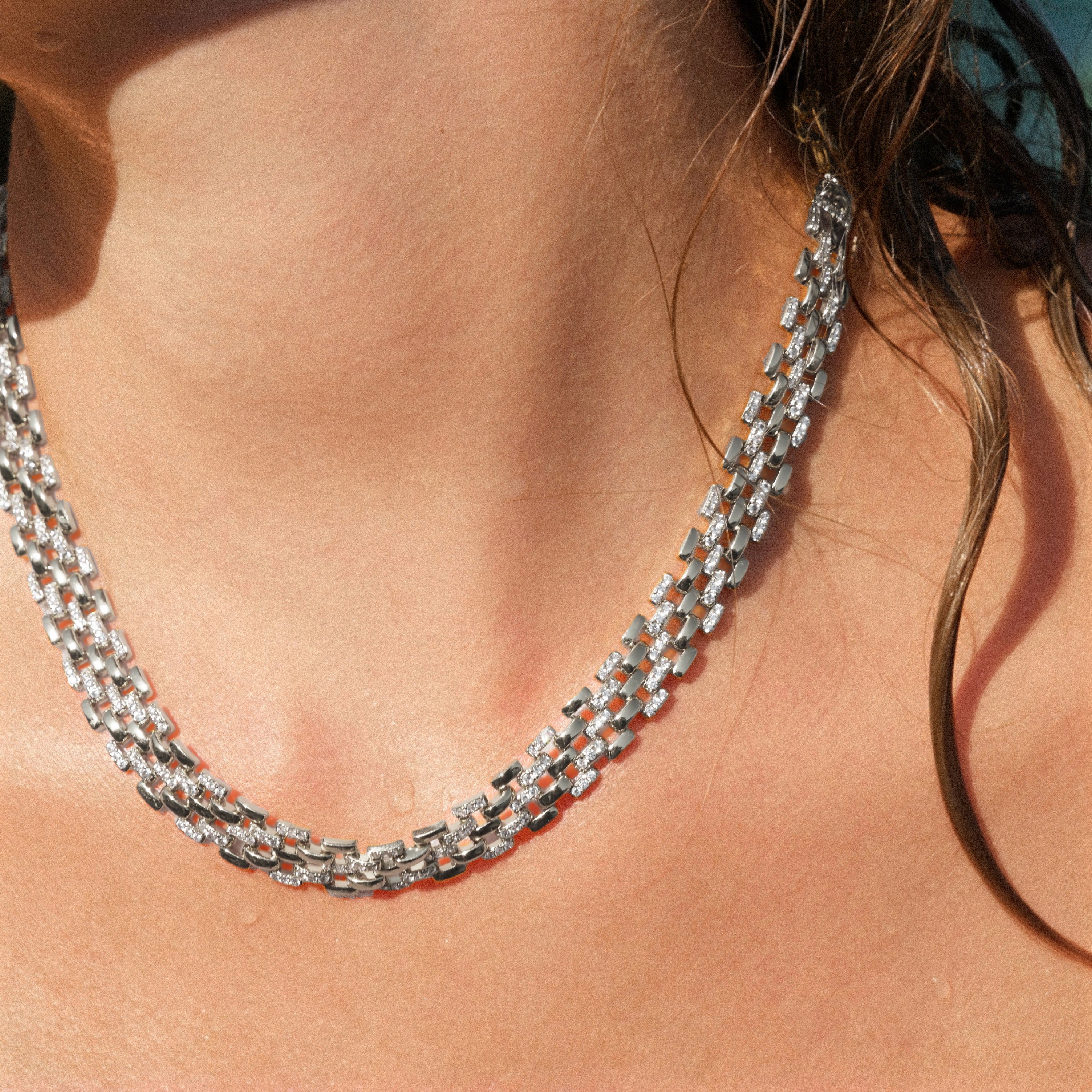 Rome Starlight Chain Necklace Large