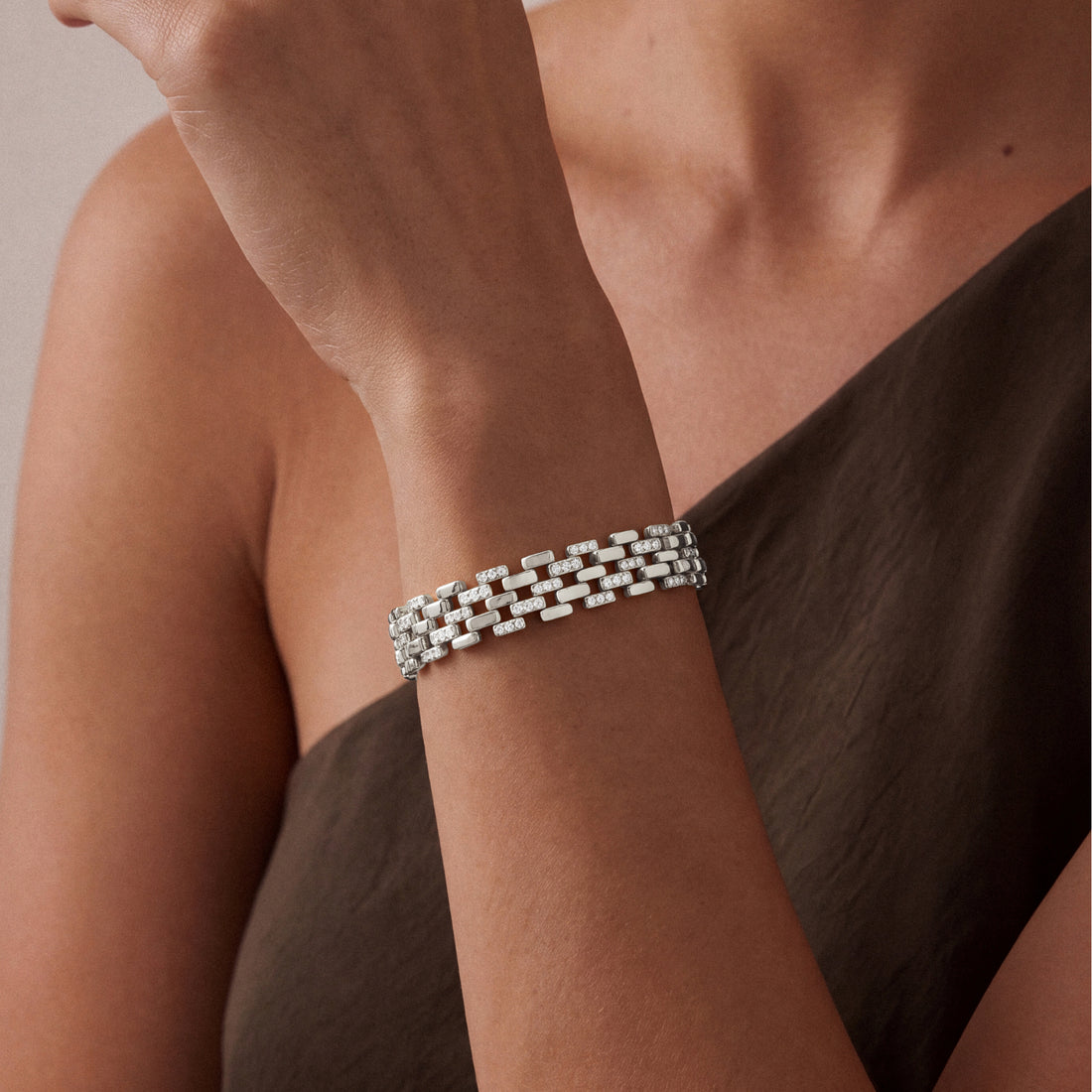Rome Starlight Chain Bracelet Large