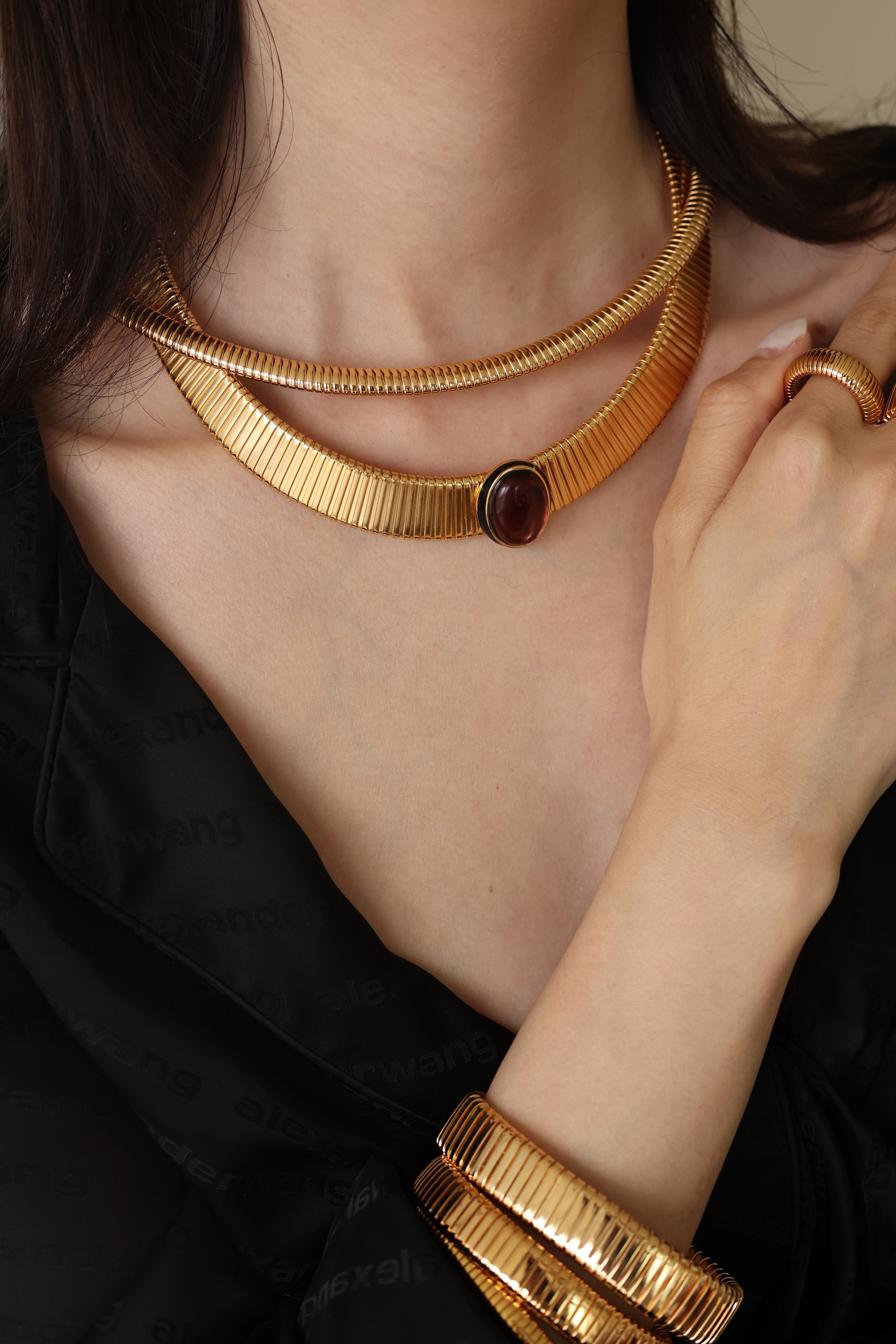 Gold Minimalist Choker