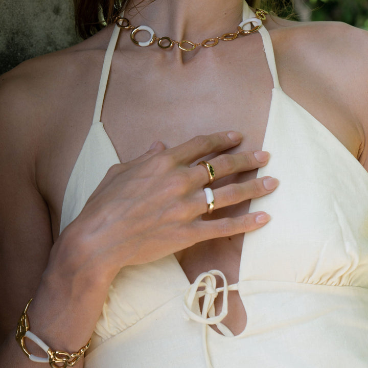 Time Ripples Ring
