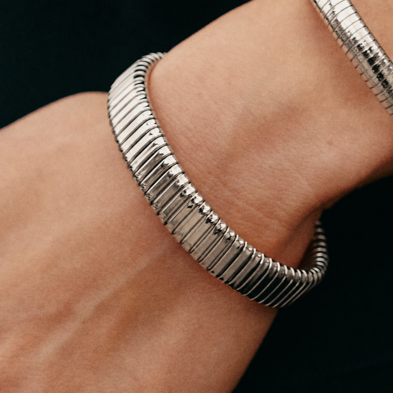 Wide Gladiator Minimalist Bracelet