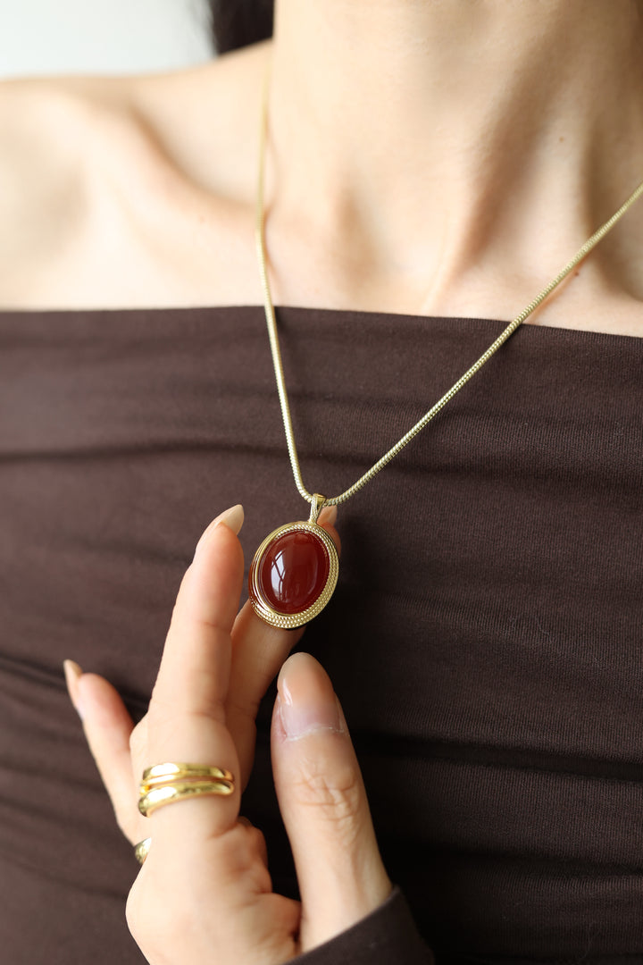 Babylon Red Necklace