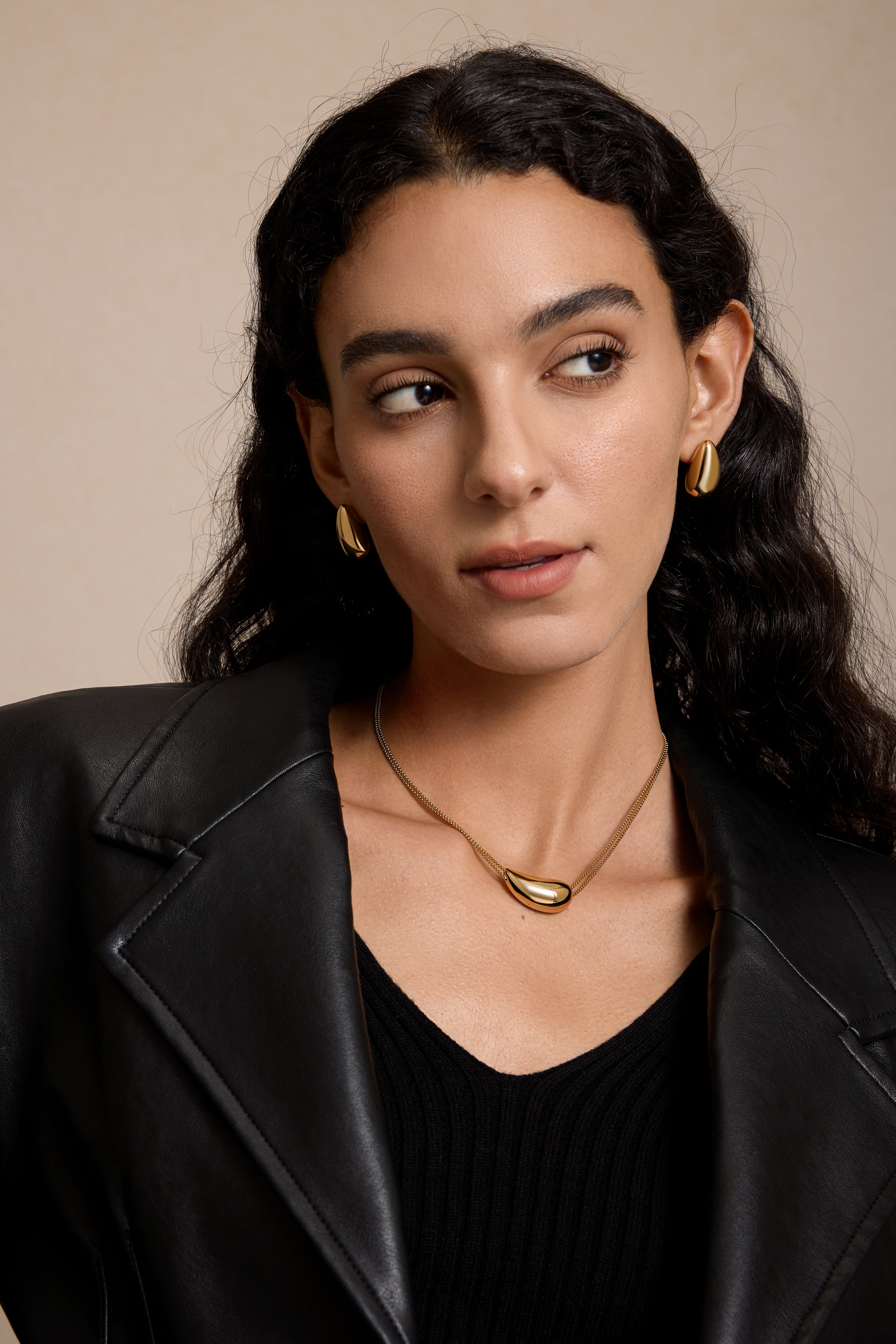 Drop Necklace - Gold Plated