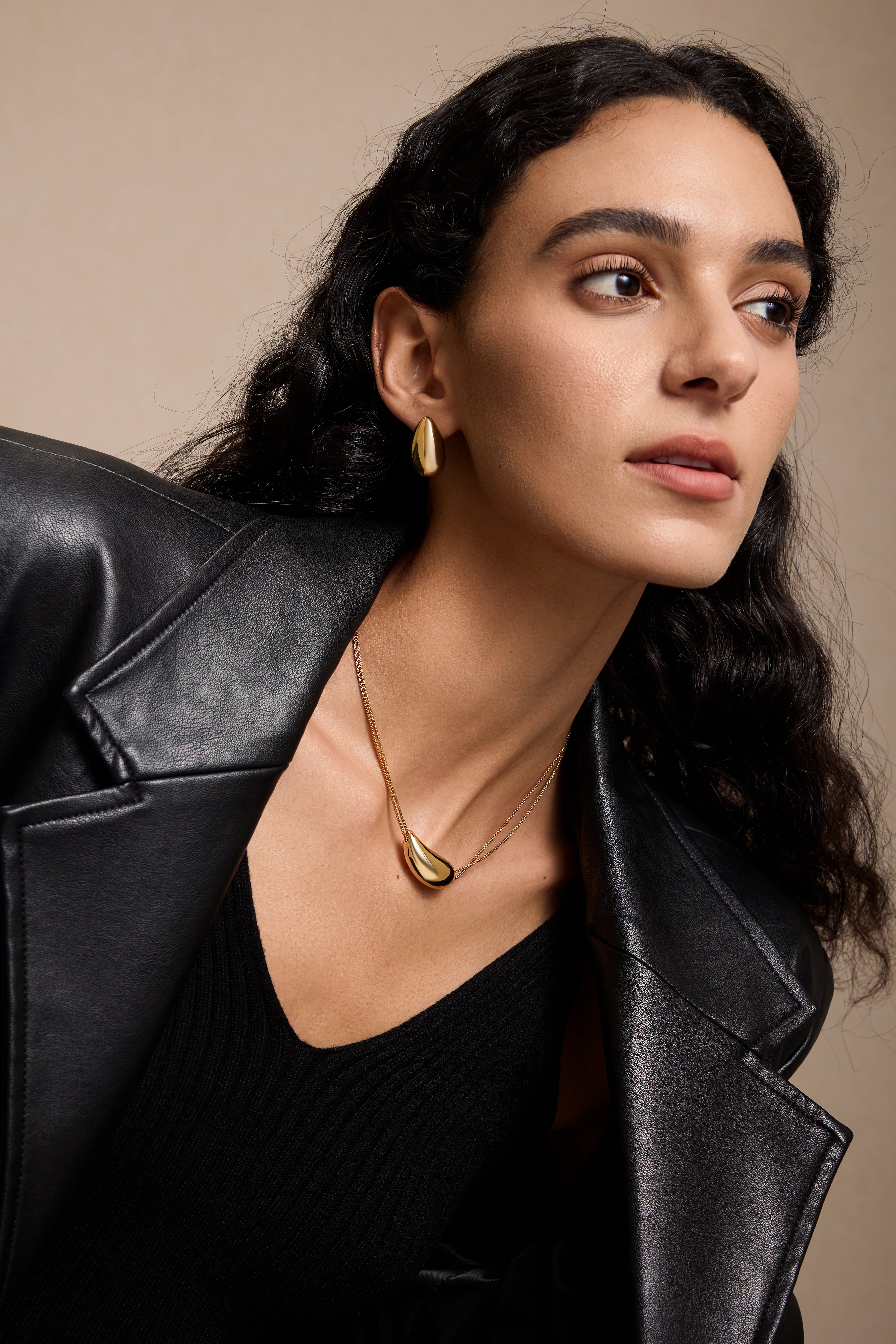 Drop Earrings - Gold Plated