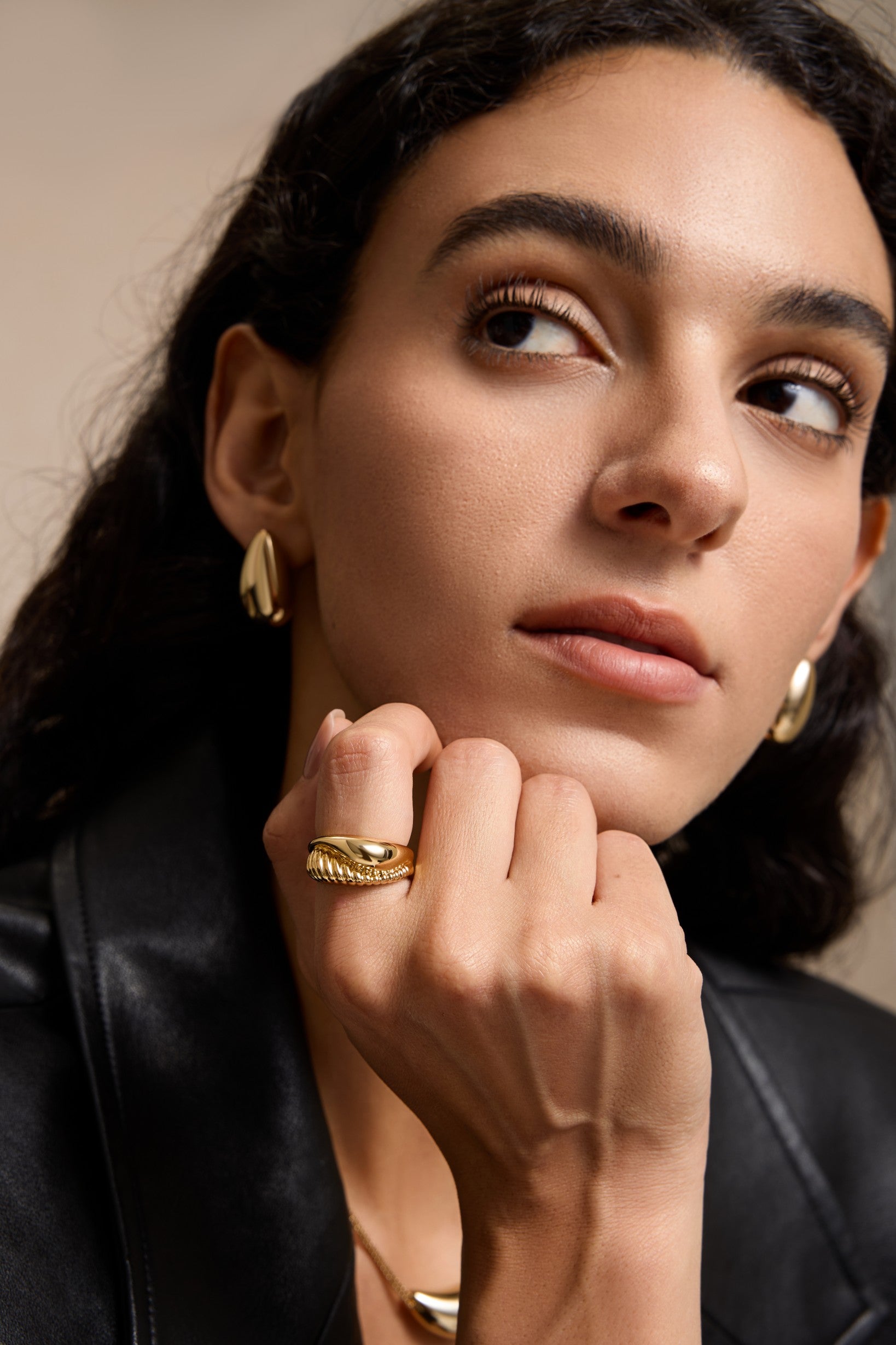 Drop Ring - Gold Plated