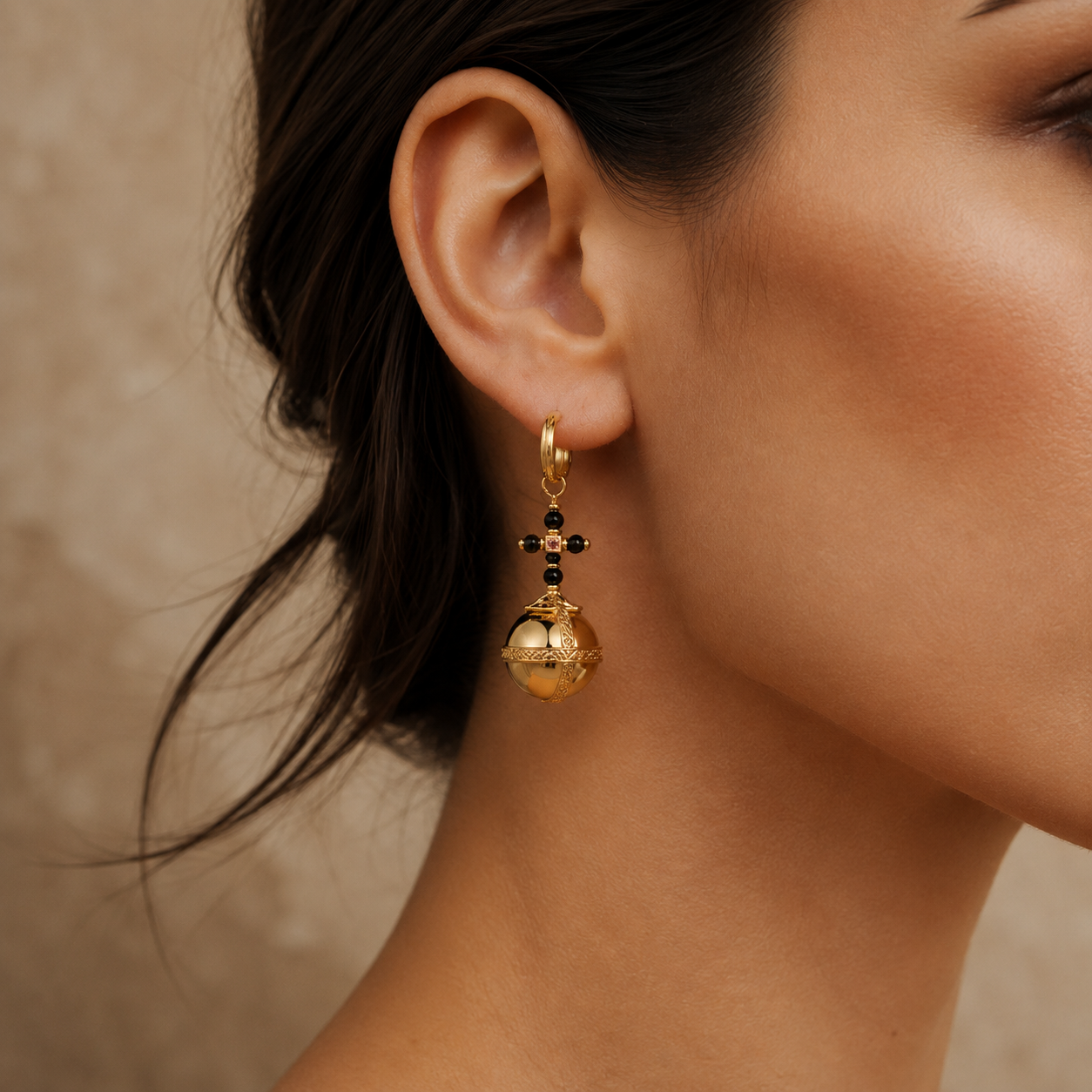Globus Cruciger Earrings
