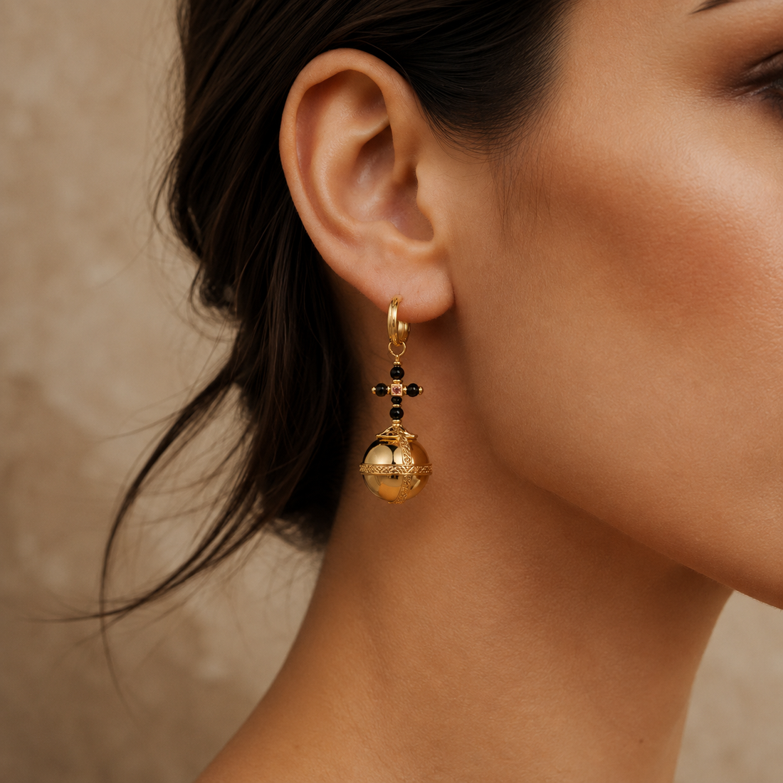 Globus Cruciger Earrings