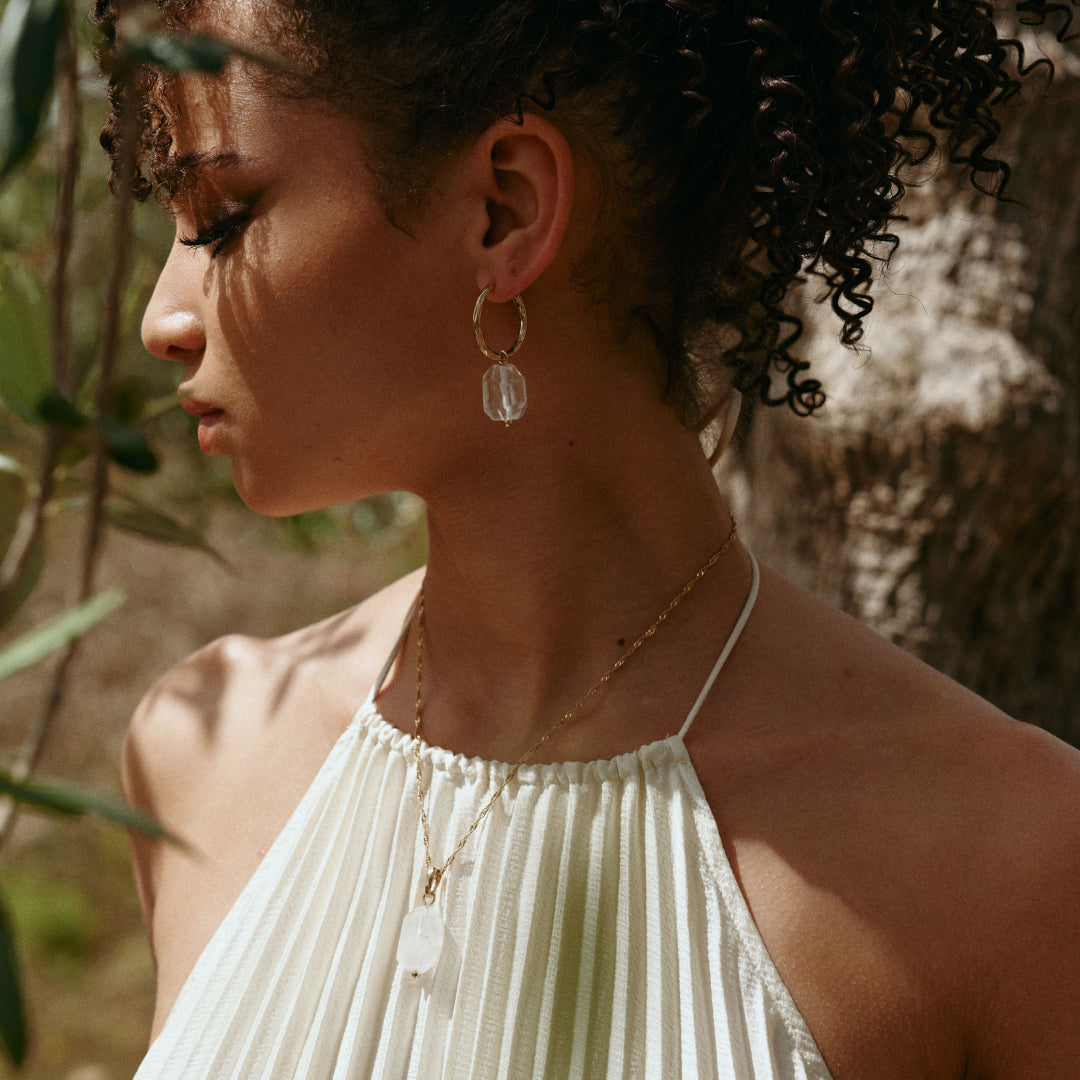 Fluffy Cloud Earrings