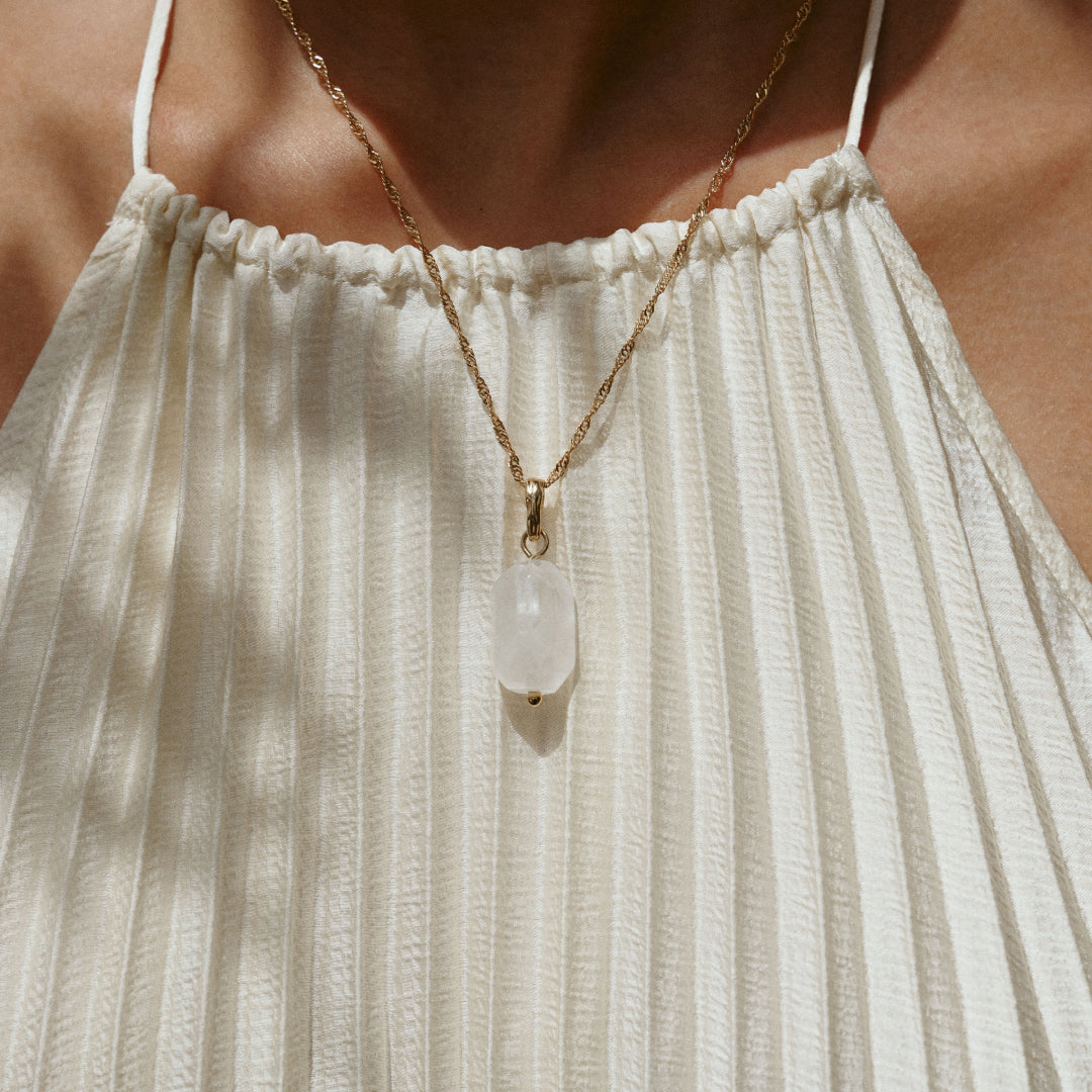 Fluffy Cloud Necklace