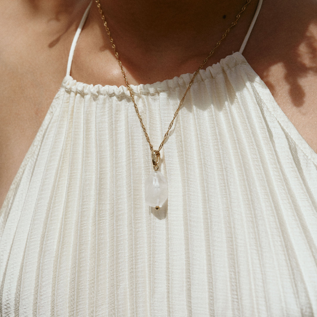 Fluffy Cloud Necklace