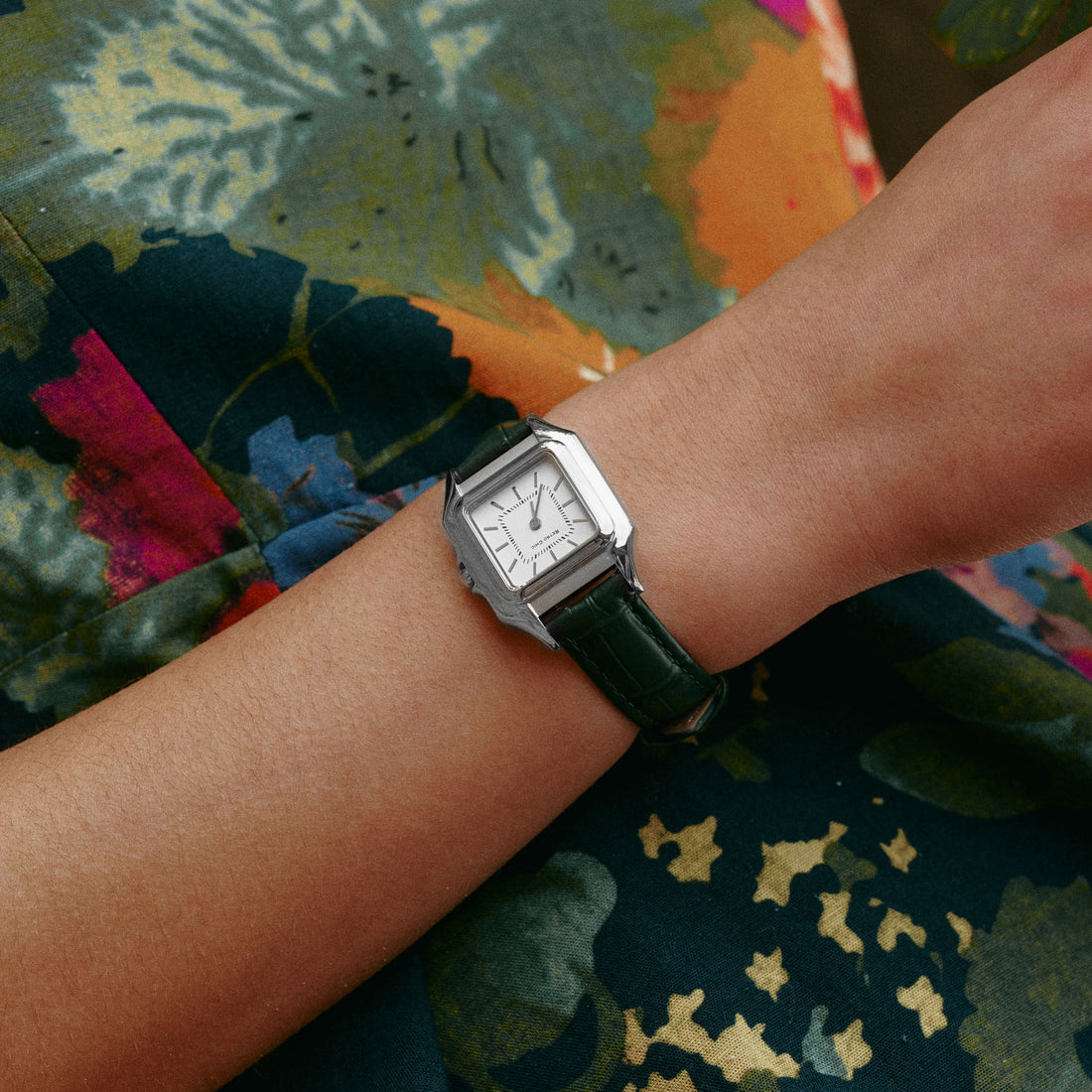 Vatican Majesty Watch - Green & Silver