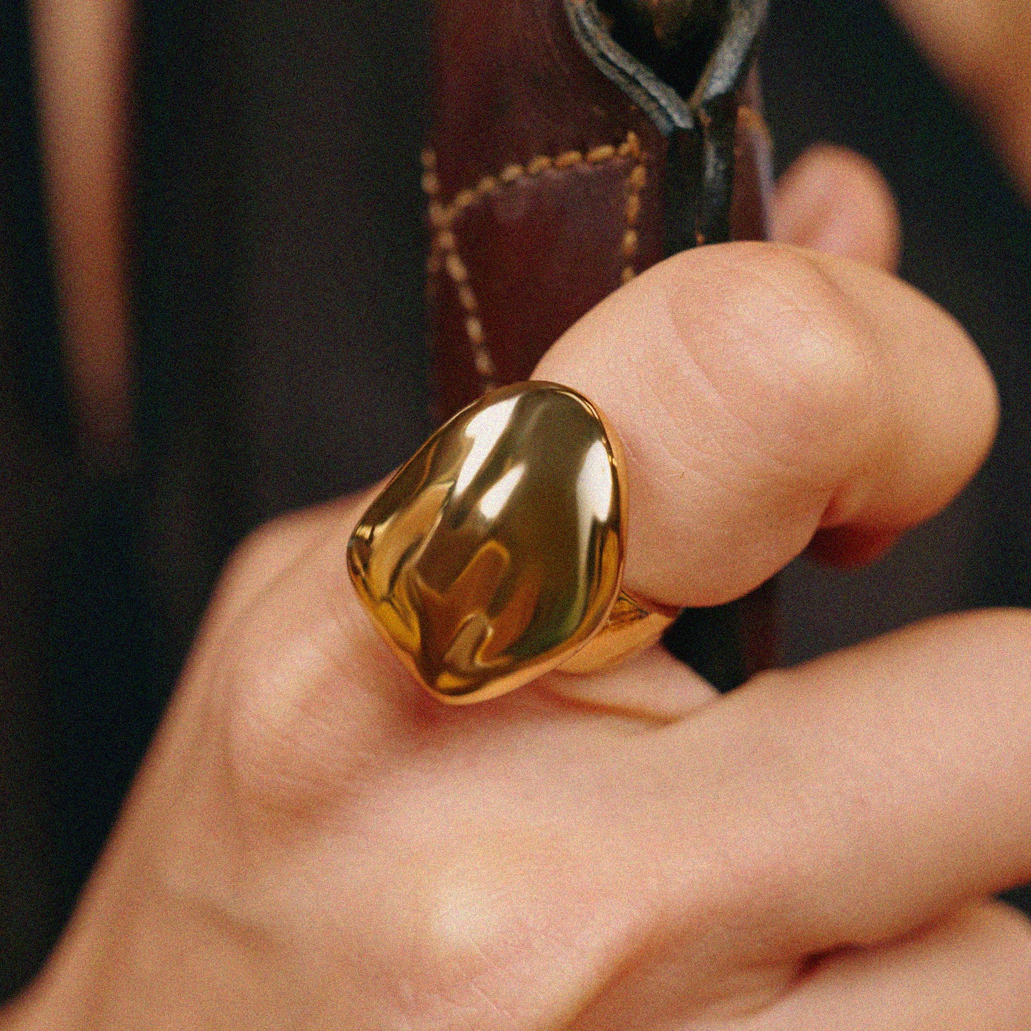 Lumina Orbit Ring - Gold