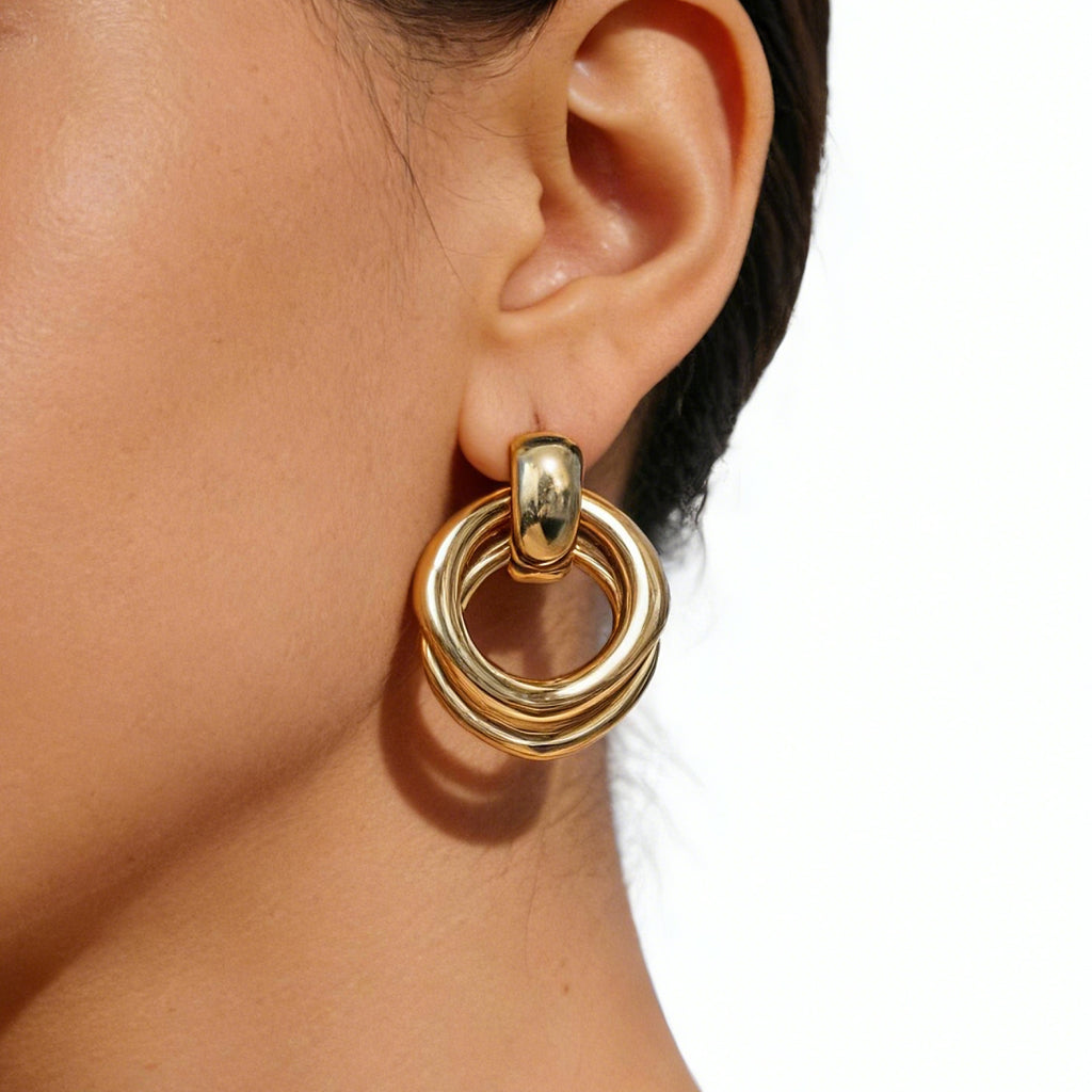 Double Hoop Earrings