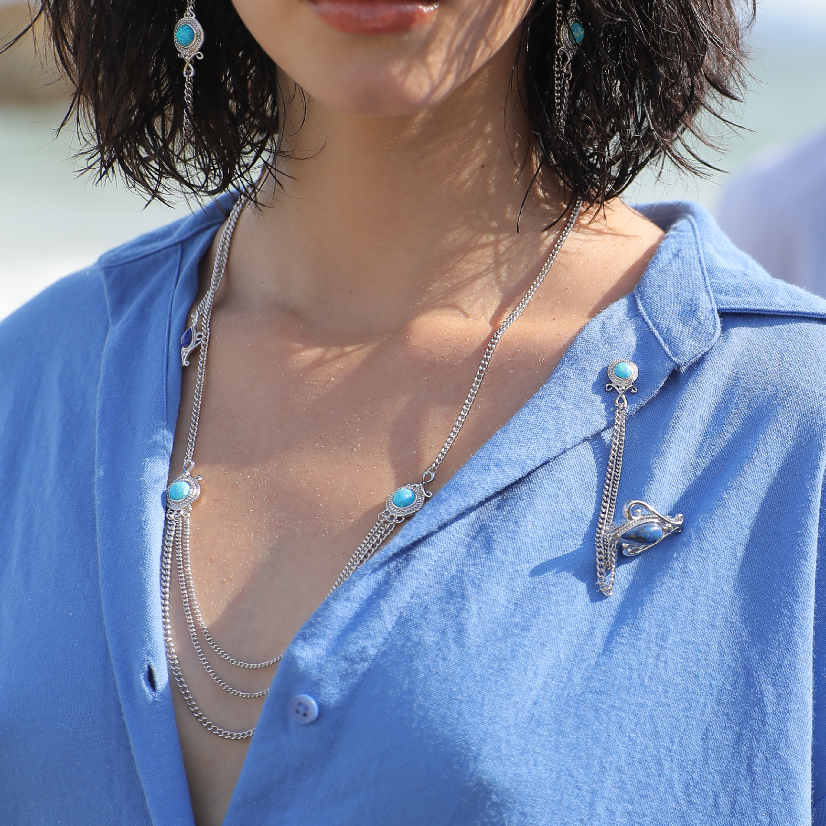 Bee Priestess Brooch