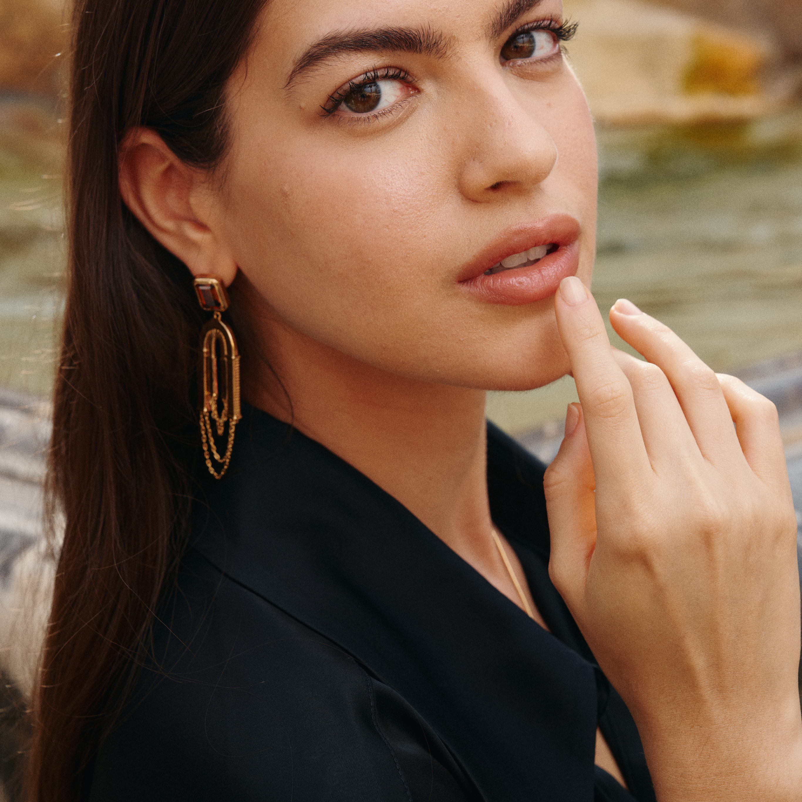 Olympieion Tassels Earrings