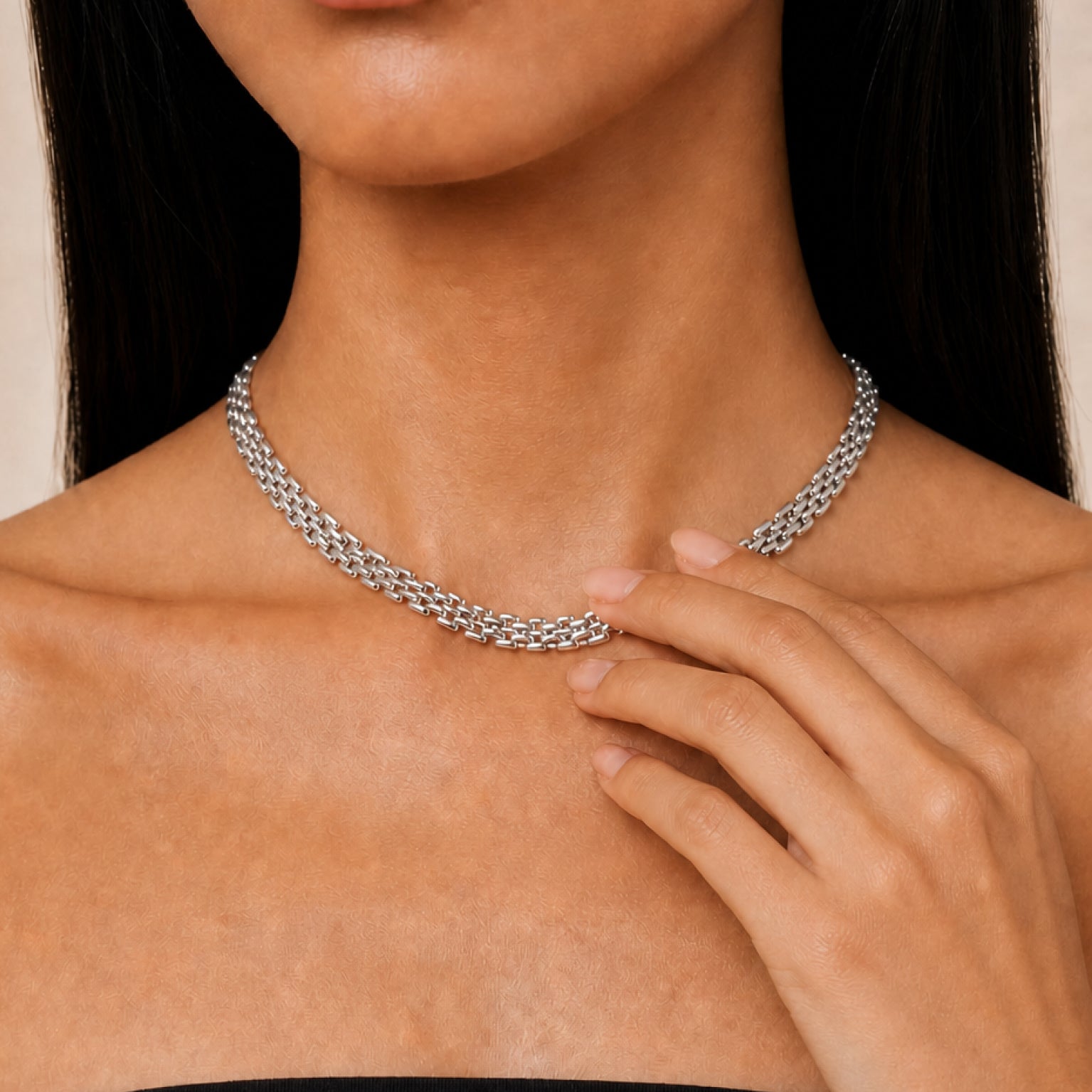 Rome Chain Necklace Large