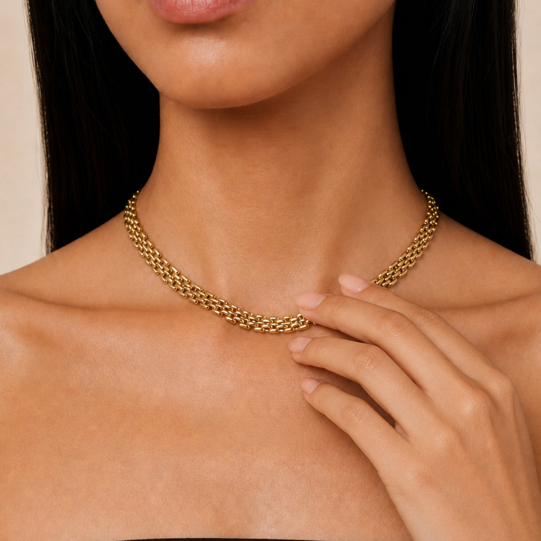 Rome Chain Necklace Large