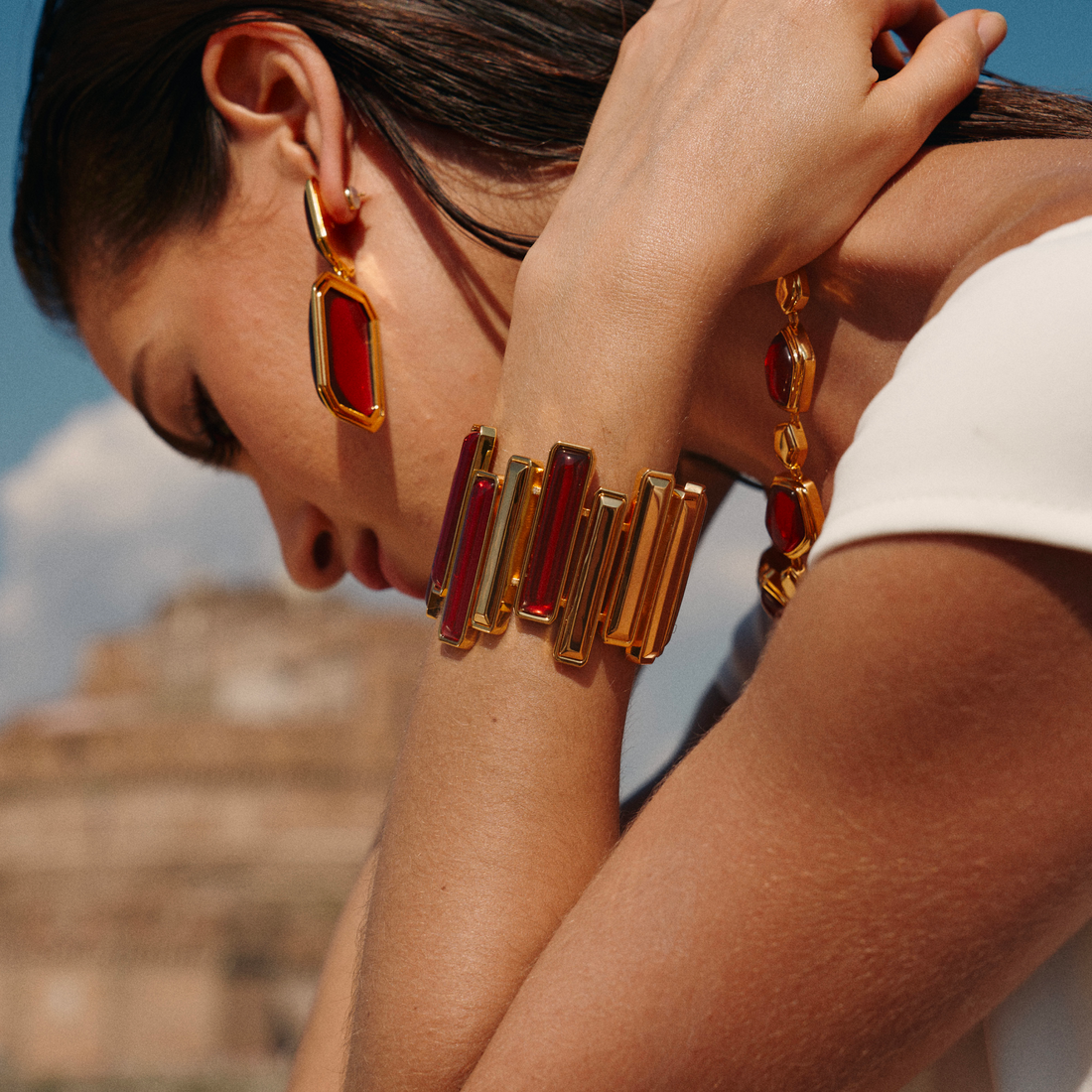 Red Velvet Bangle