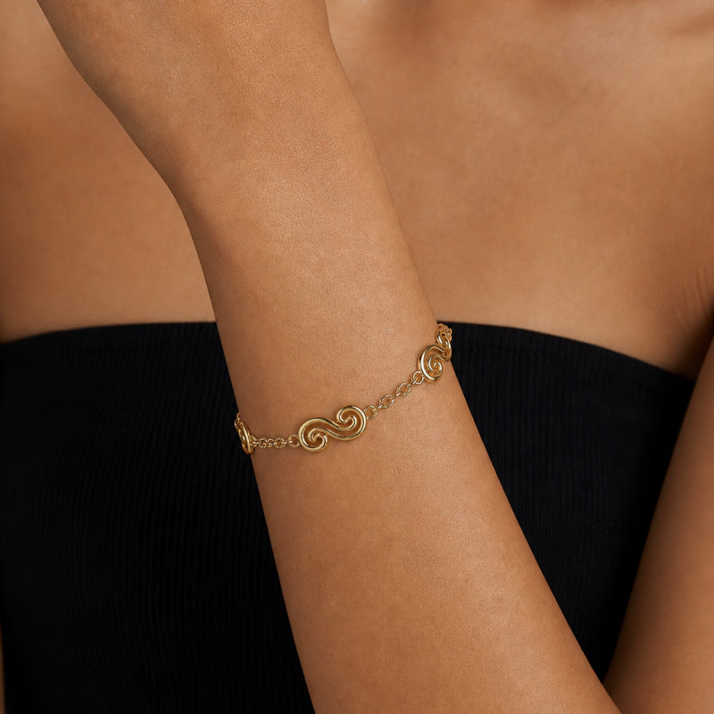 Eternal Spiral Bracelet