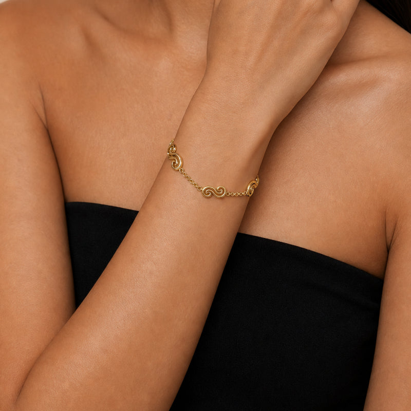 Eternal Spiral Bracelet