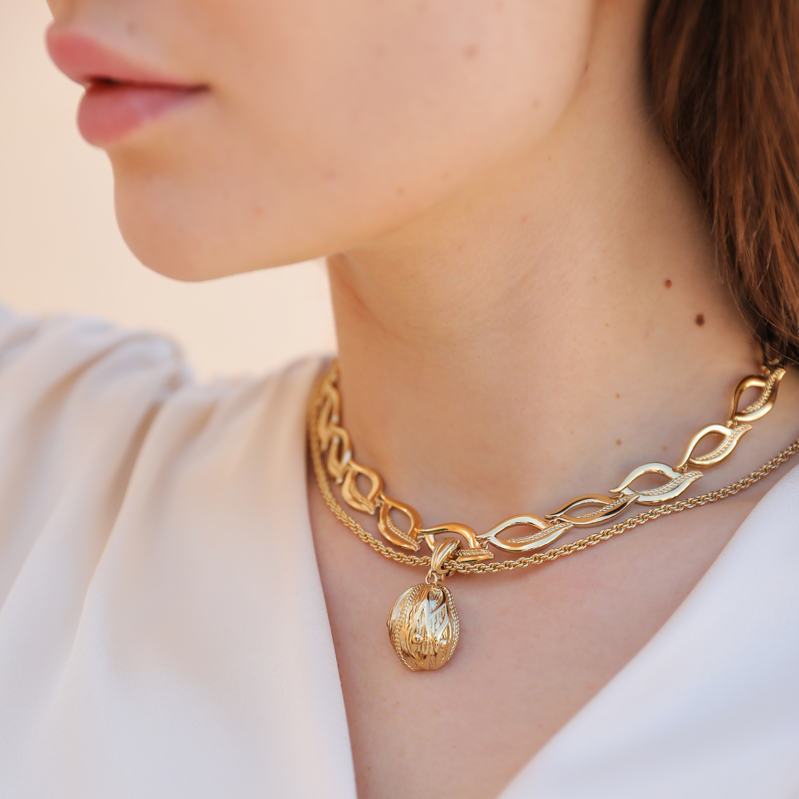 Horus Eye Necklace Set