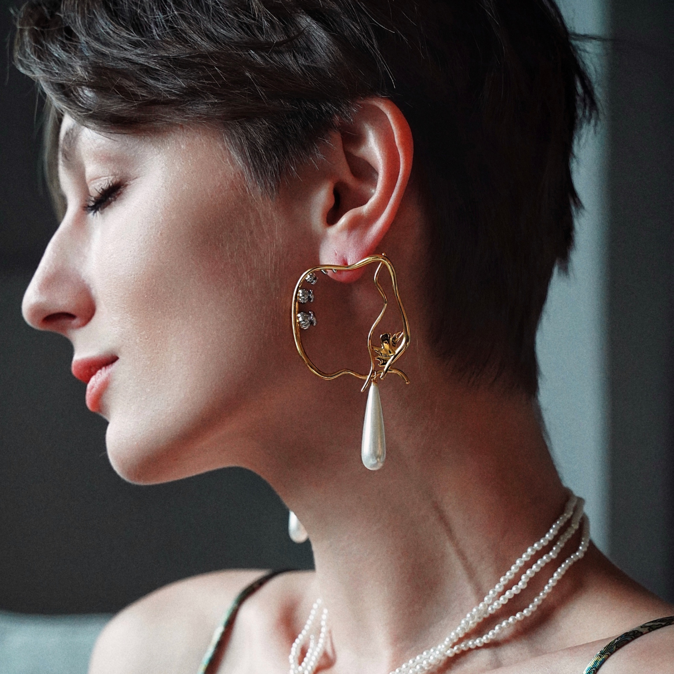 Lily of the Valley Earrings