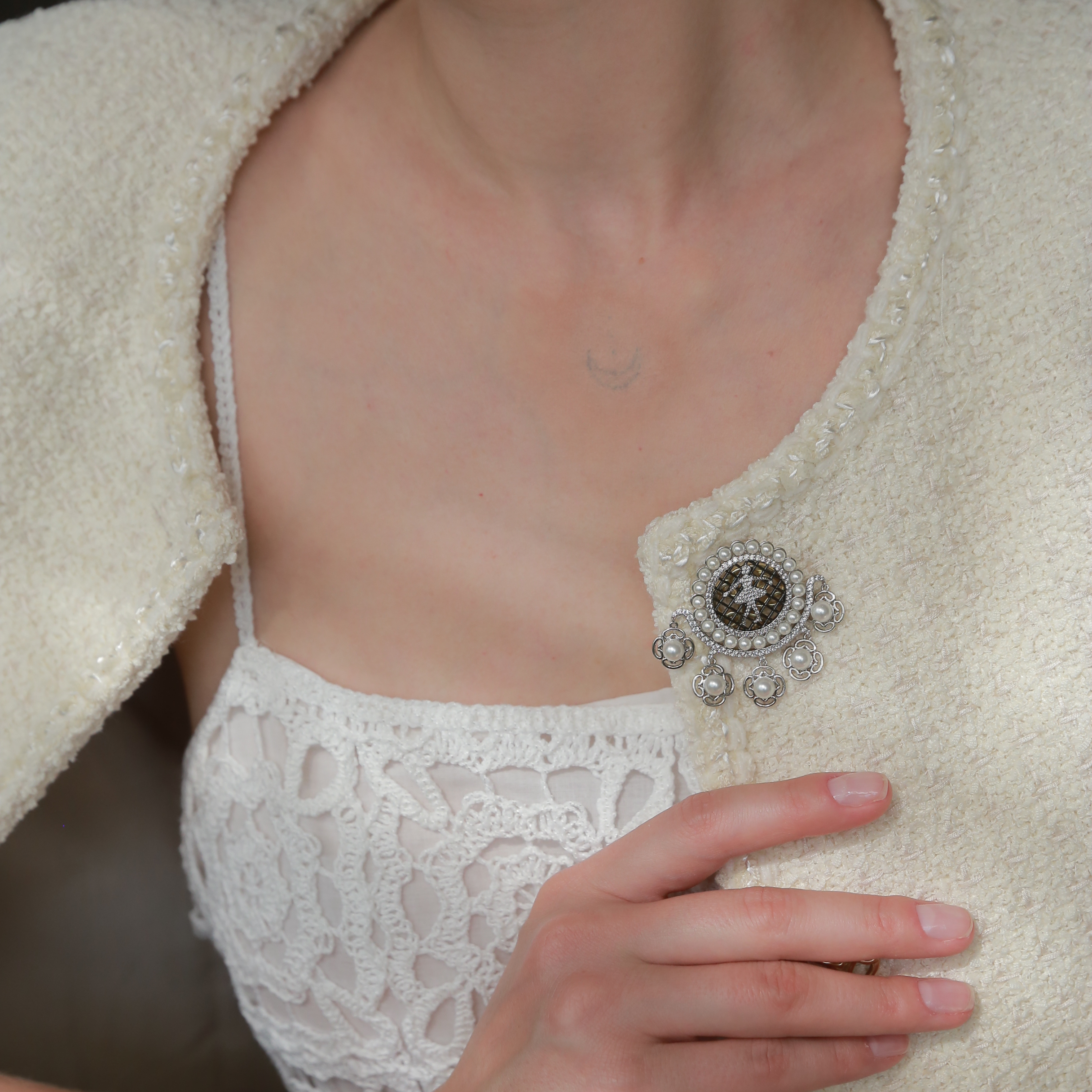 BLACK NUTCRACKER BROOCH