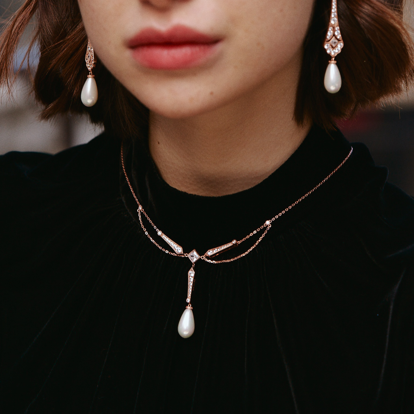 Pink Ballet Necklace