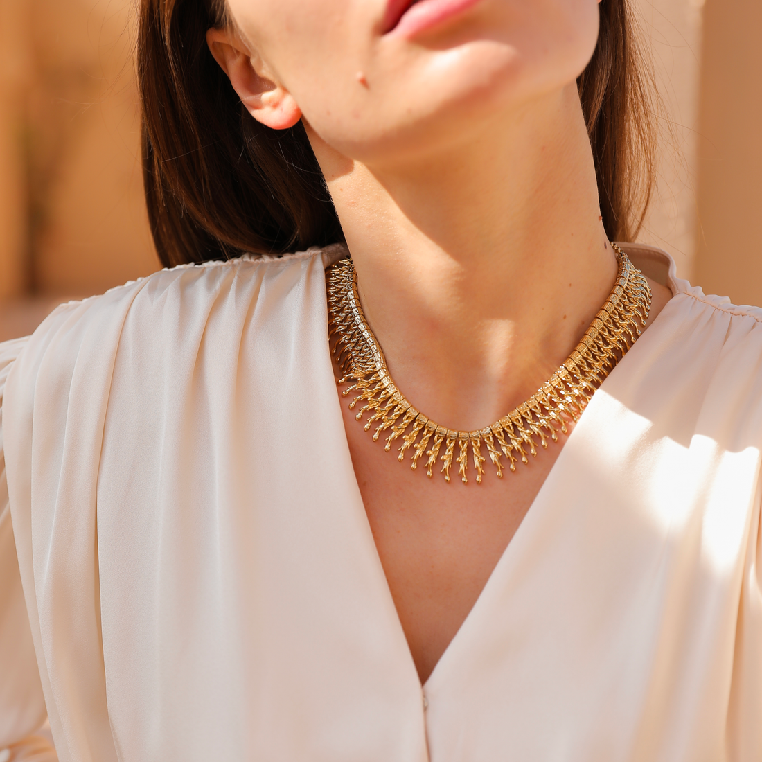 Gold Uraeus Necklace