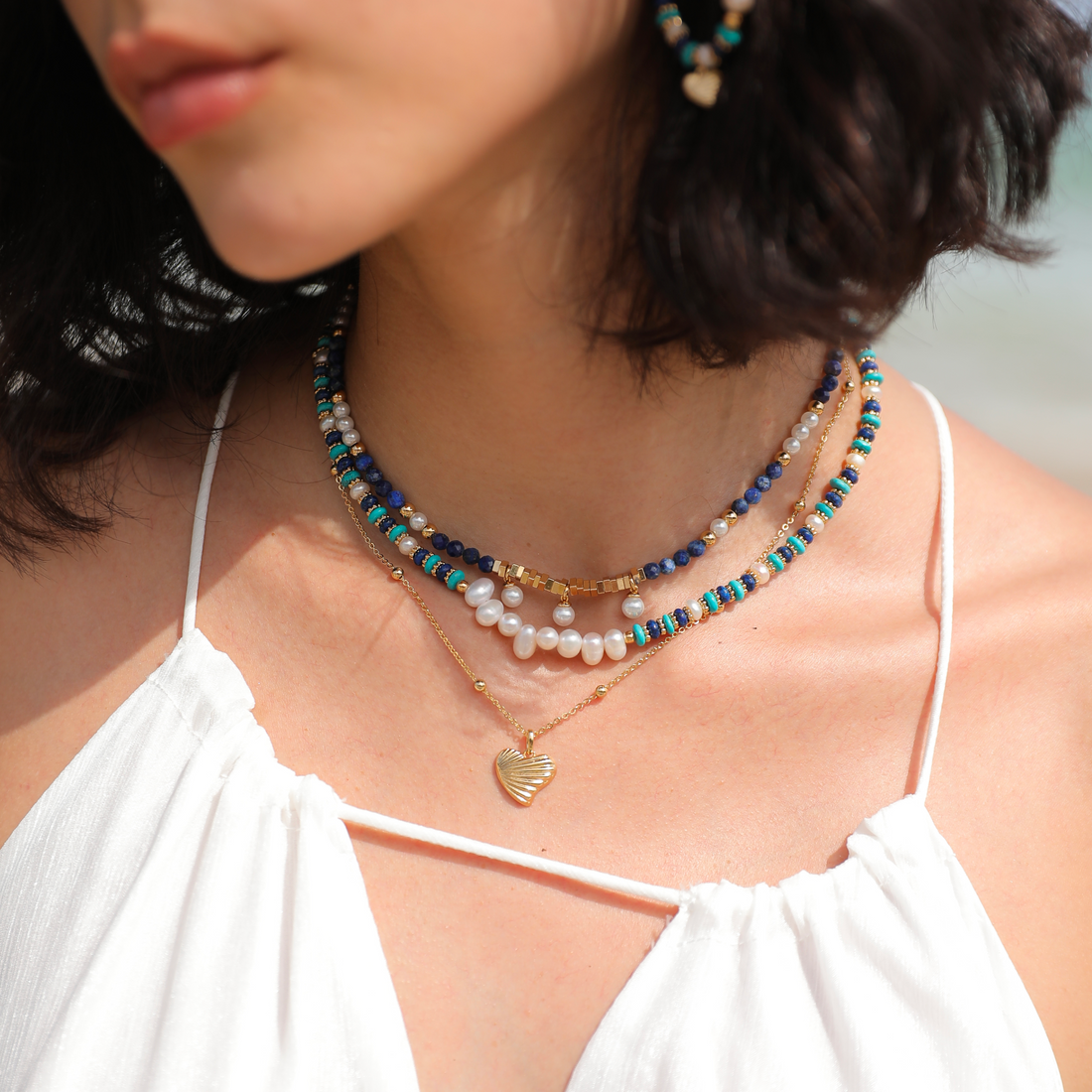 Ocean Lover Necklace Set