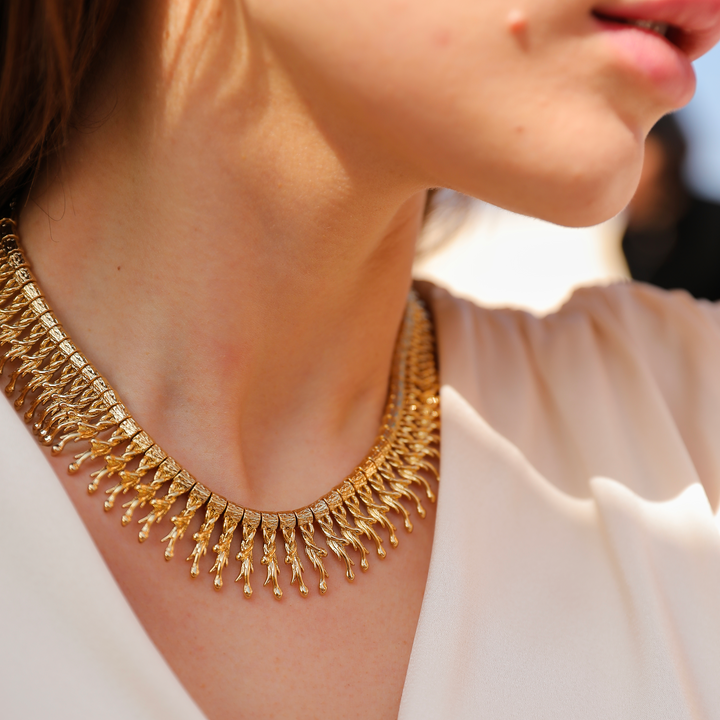 Collier Uræus doré