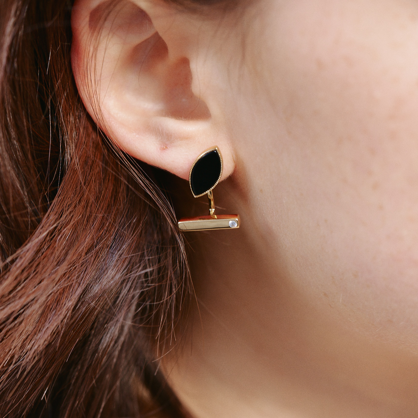 Black Eyes Earrings