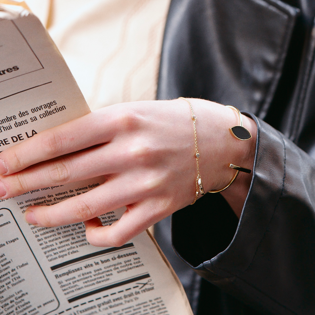 Black Eyes Bangle