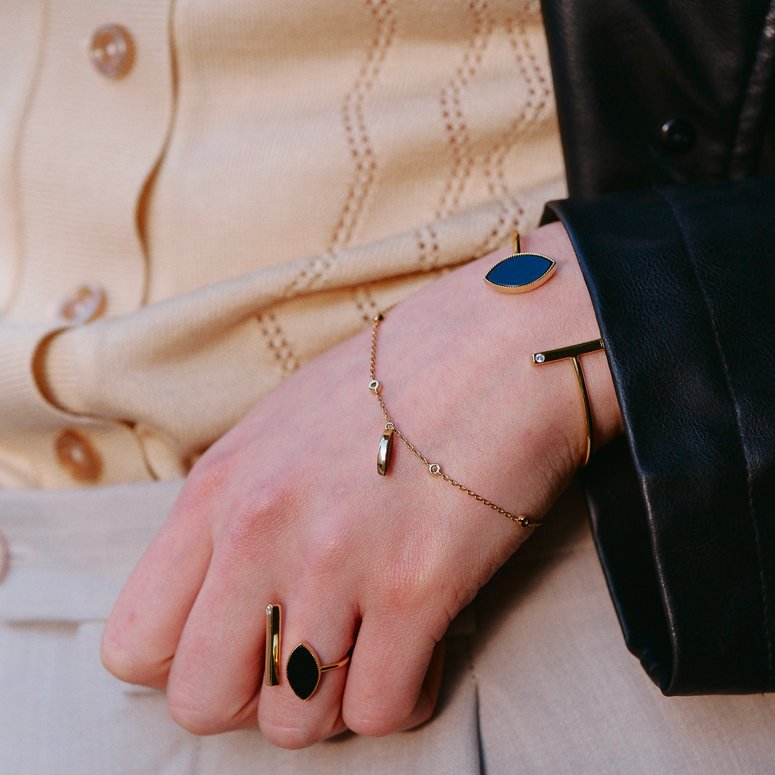 Black Eyes Bangle