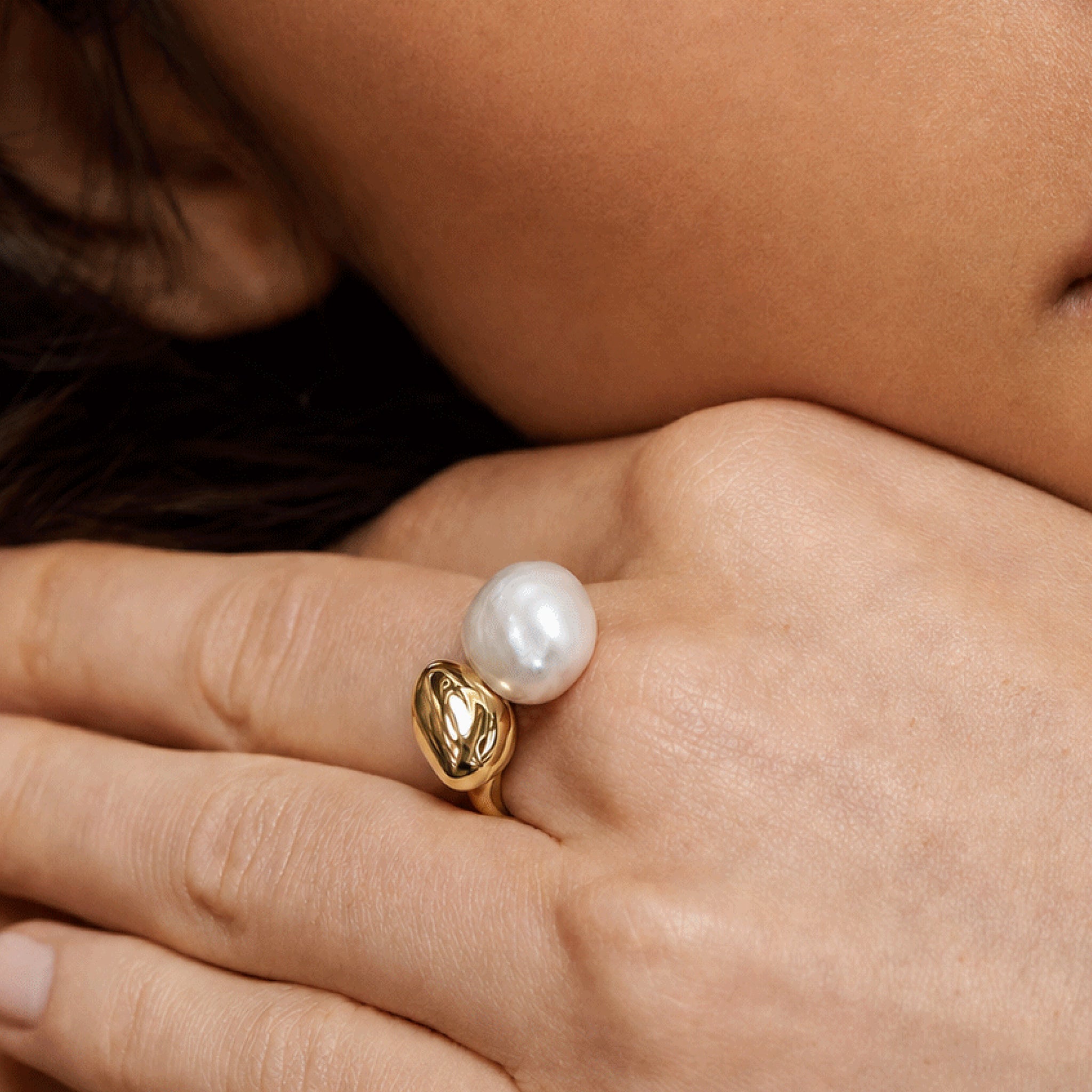 Eden Pearl Ring