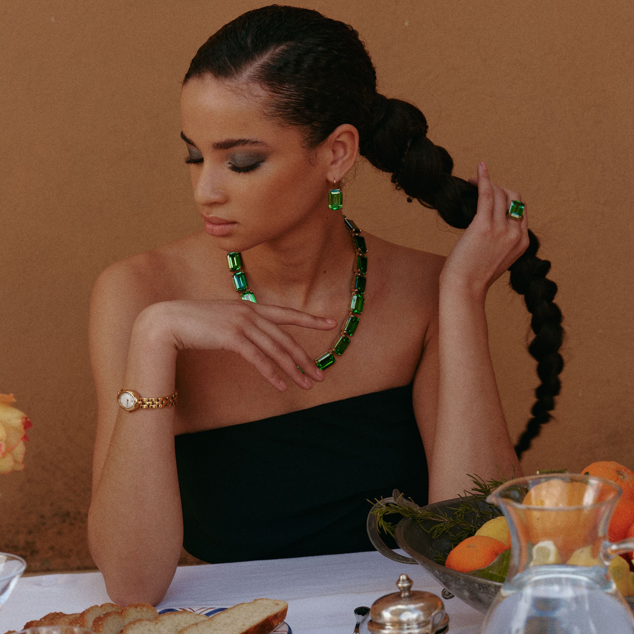 Lime Glow Earrings